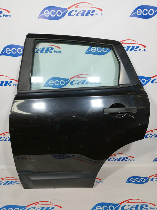 Black left rear door Nissan Qashqai 2008 ecoAC829