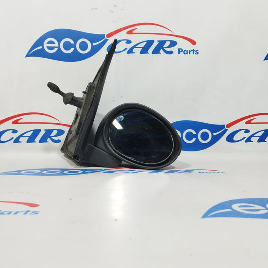 Manueller rechter Außenspiegel, silbergrau, Toyota Aygo 2006 ecoAC978