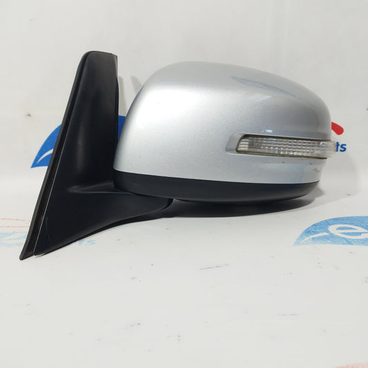 Silver gray left mirror Fiat 16 2012 (7 wires) ecoac2995