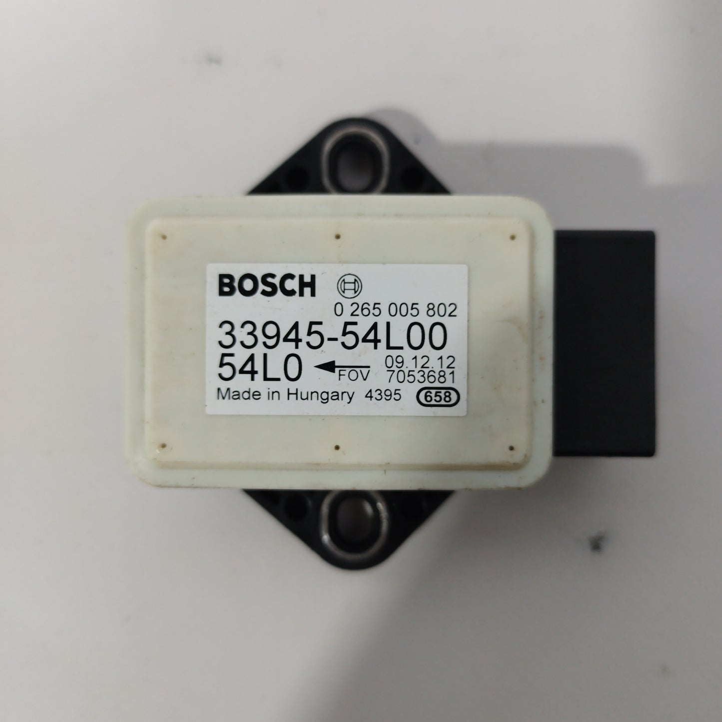 Fiat 16 2012 Gierratensensor-Code 0265005802 ecoAC3015