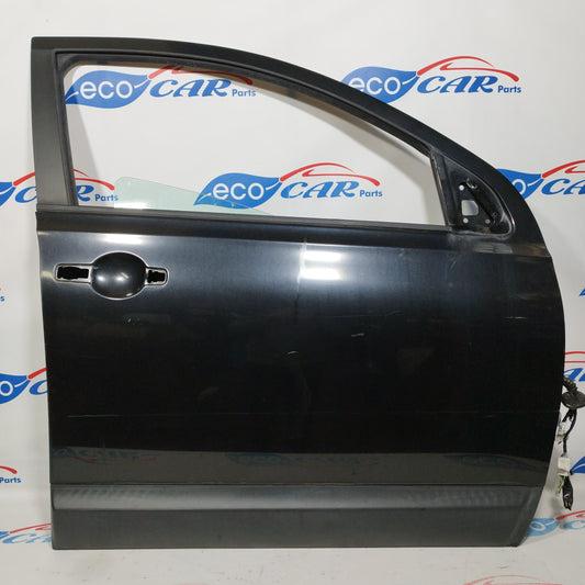 Black right front door Nissan Qashqai 2008 ecoAC3051