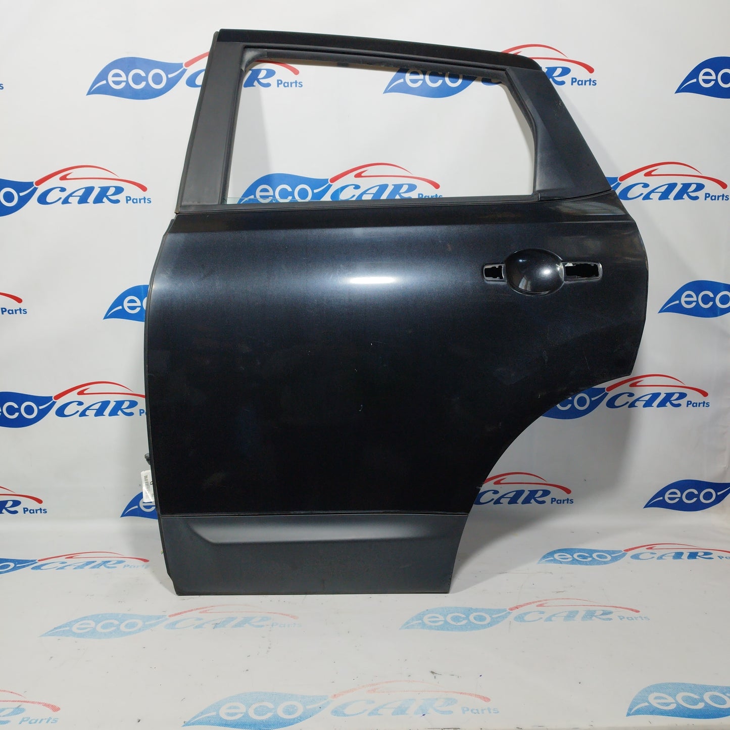 Black left rear door Nissan Qashqai 2008 ecoAC3052