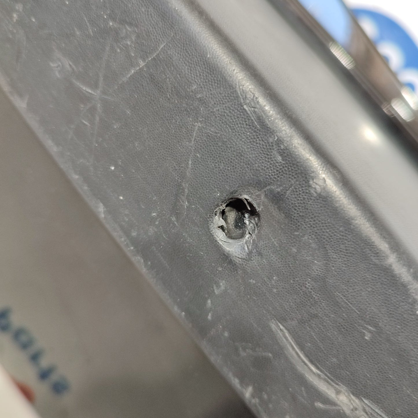 Paraurti posteriore nero Renault Modus 2010 ecoAG1270