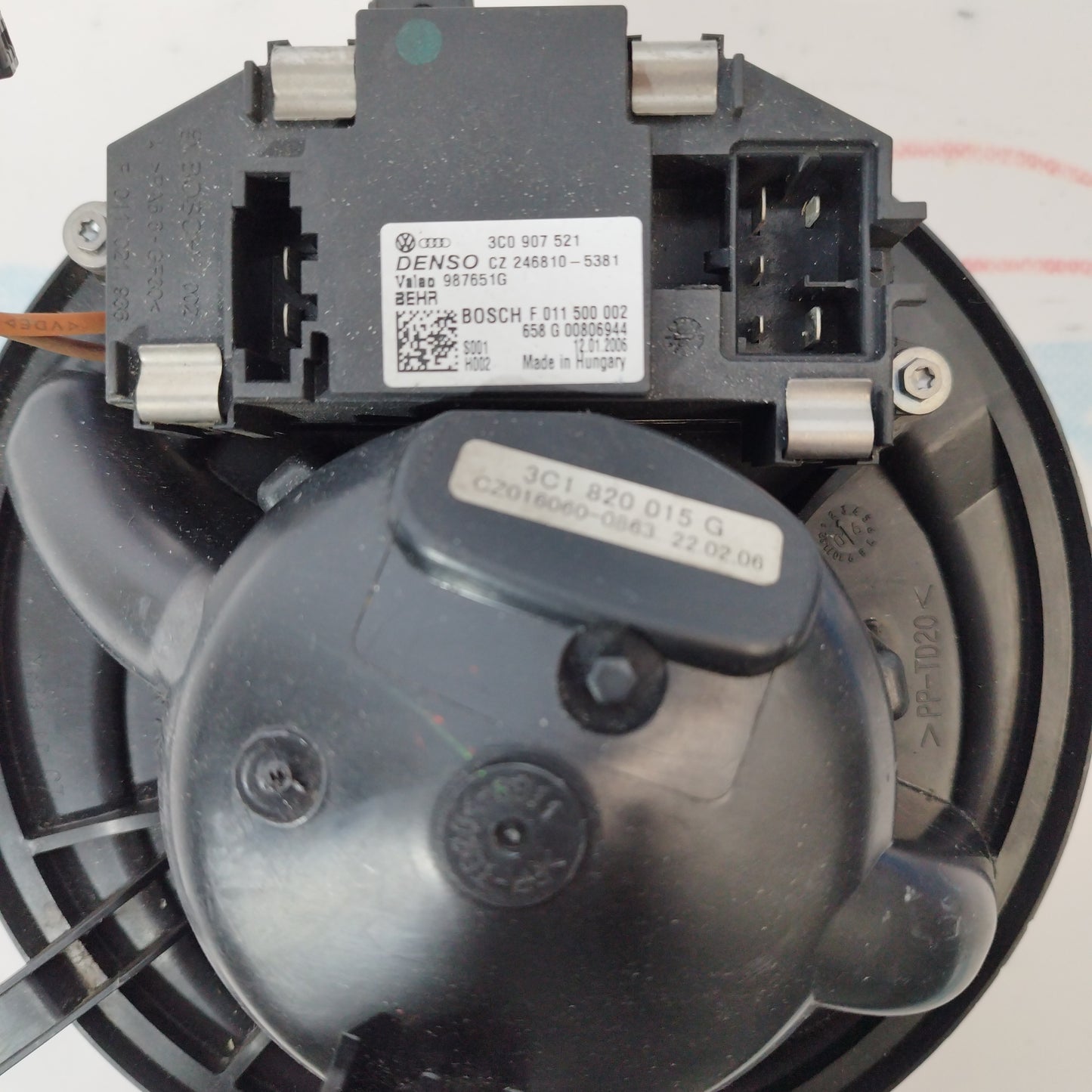 Ventola stufa abitacolo Volkswagen Passat 2009 cod. 3c1820015G ecoAC3119