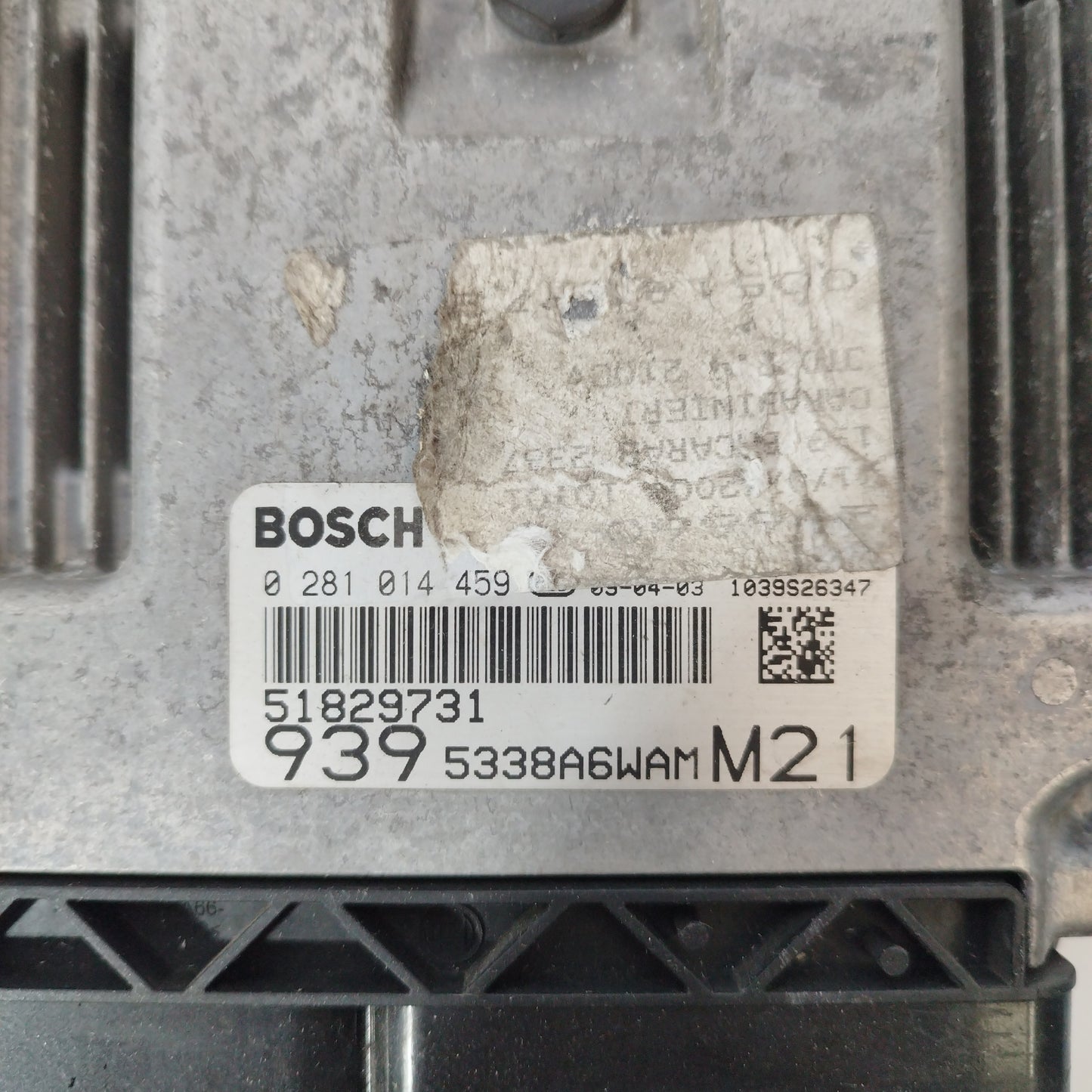 Alfa Romeo 159 Brera 2.4jtdm 2008 engine control unit cod. bosch 0281014459 ecoAC3134