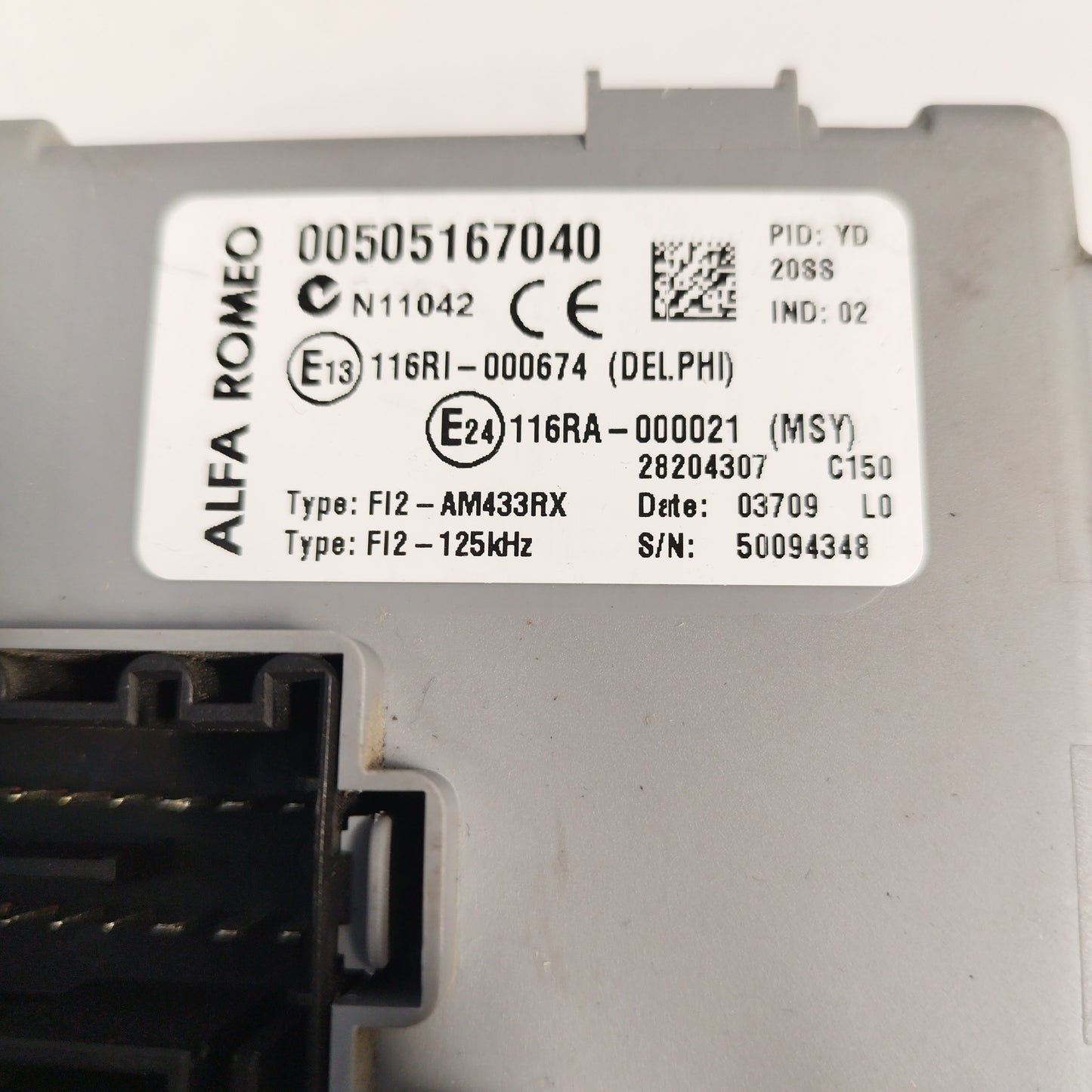 Zündanlage für Alfa Romeo Mito 1.4b 16v (2010), Bosch-Code 0261s04407 ecoAC3212