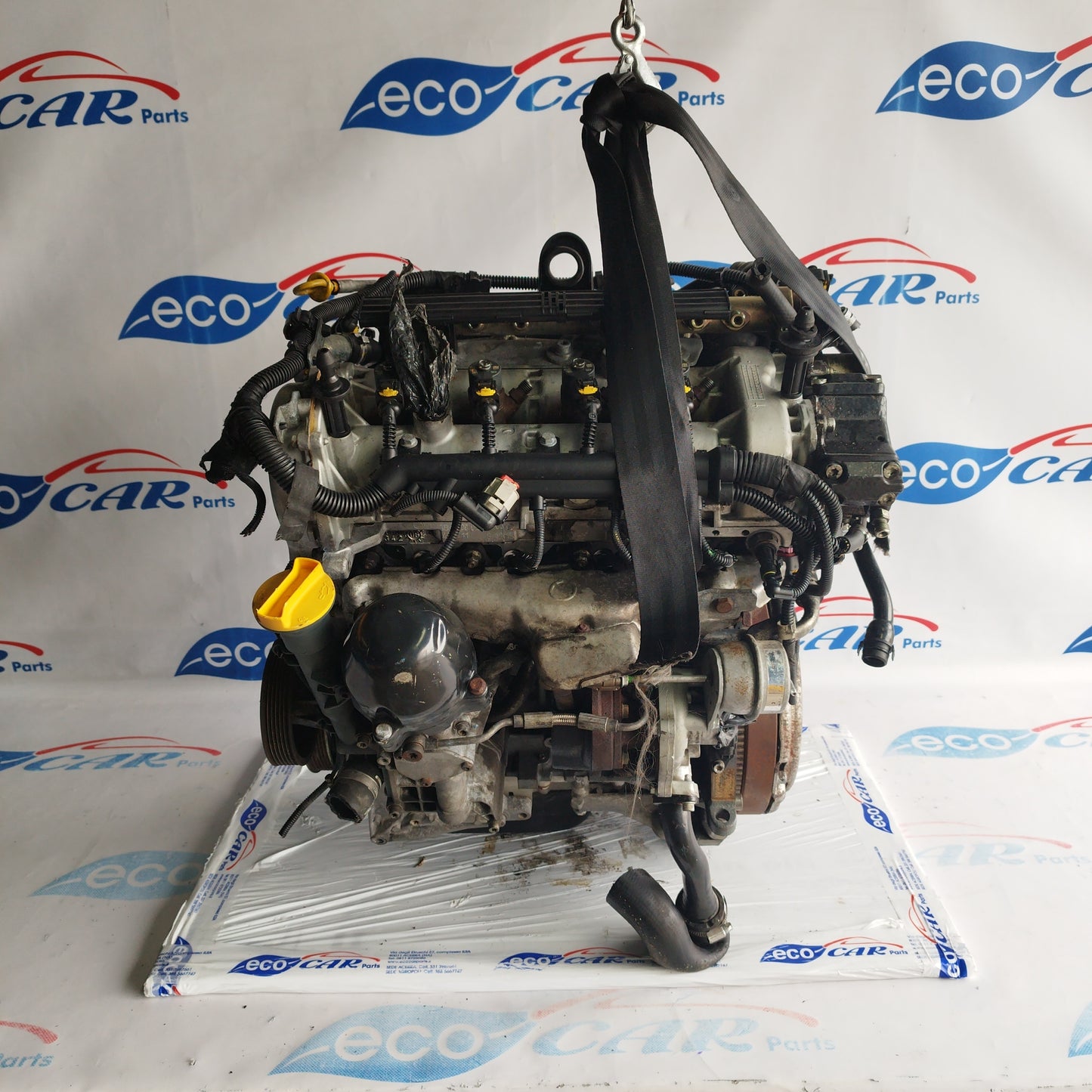 Engine Fiat Grande Punto 1.3 mtj 75cv 2010 code 199A2000 ecoAC3229