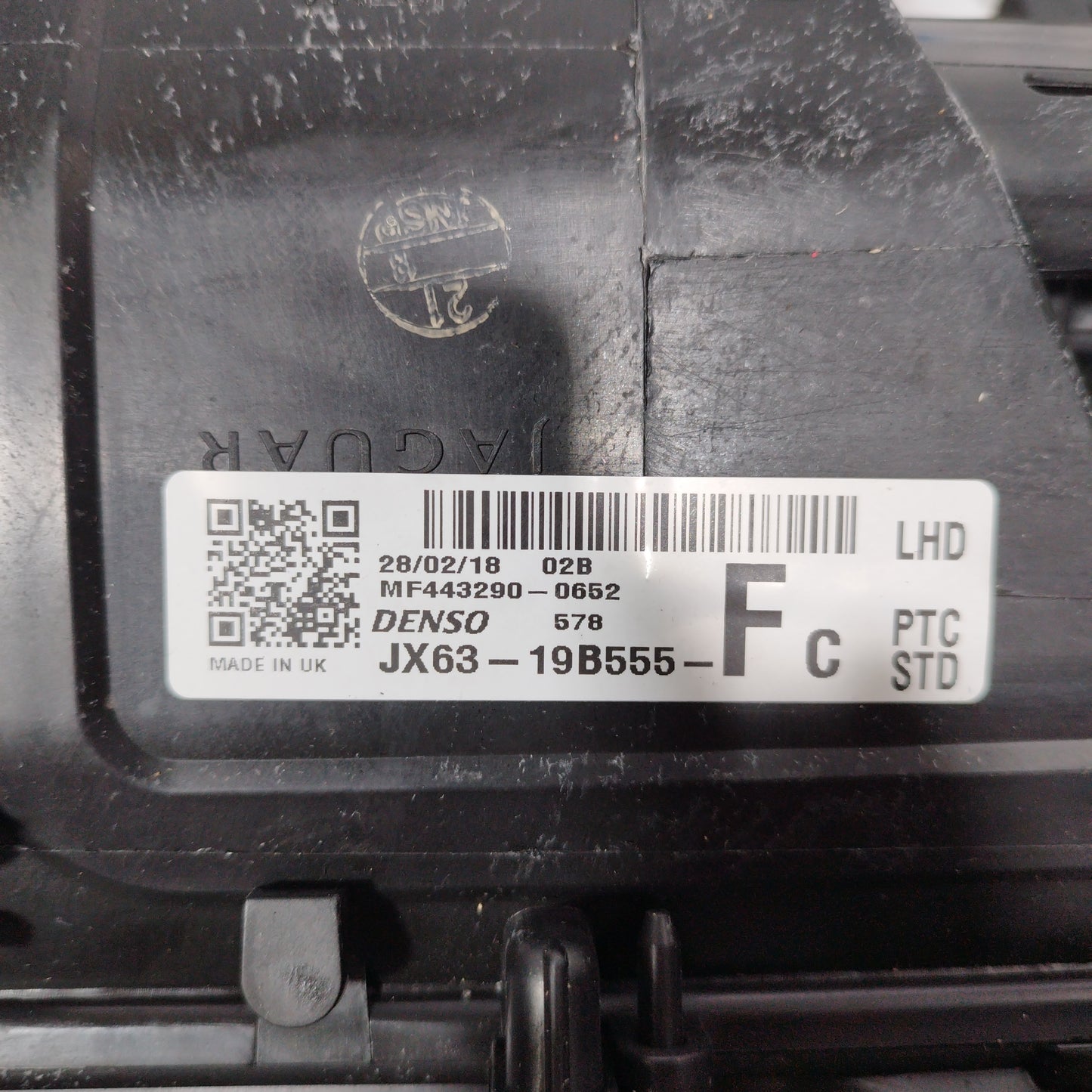 Jaguar F-Pace 2017 Komplettherd Code jx63-19b555-fc ecoAC3256