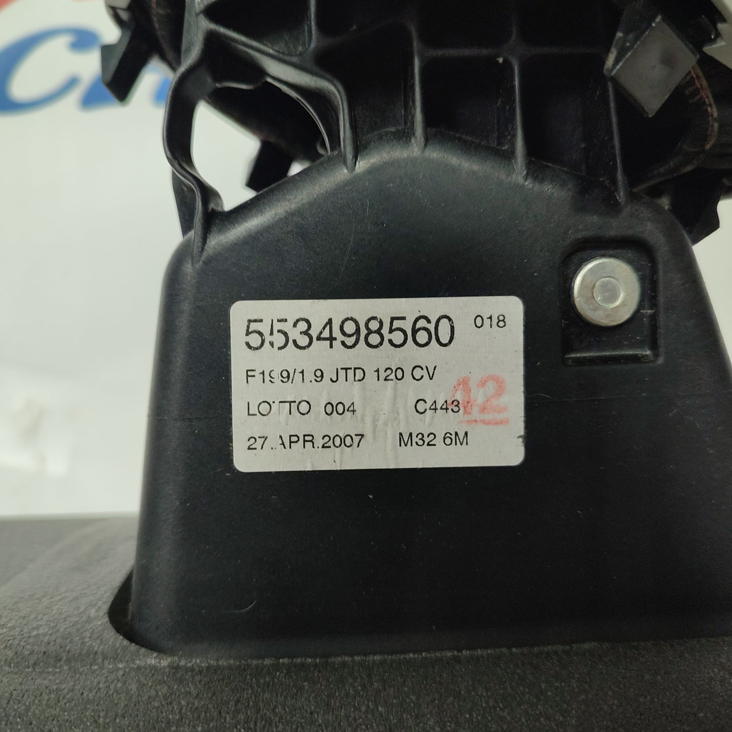 Leva cambio con cavi Fiat Grande Punto 1.9jtd 2007 6 marce cod.55197893 ecoAG1336