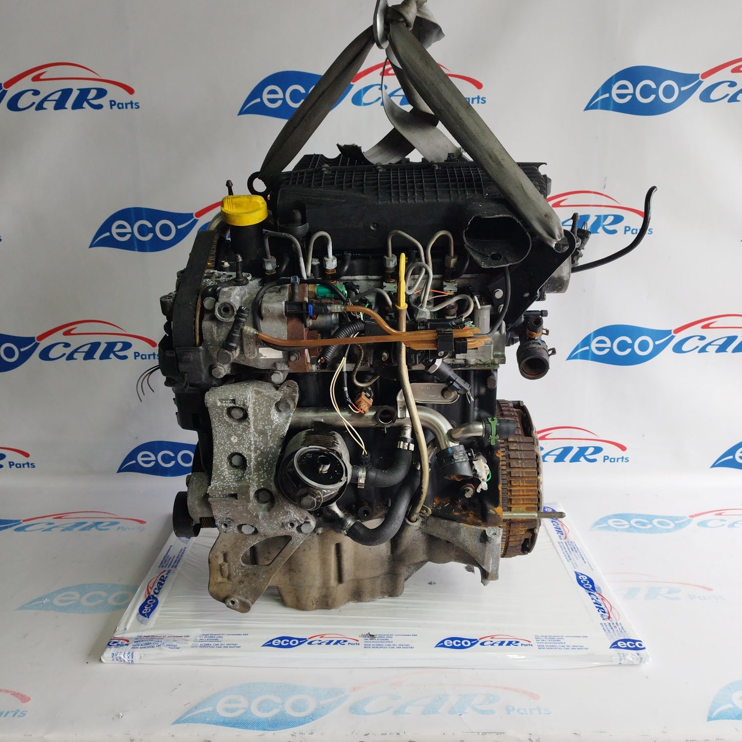 Renault Clio Kangoo 1.5dci engine 2006 code k9ka704 delphi ecoAC3293 system