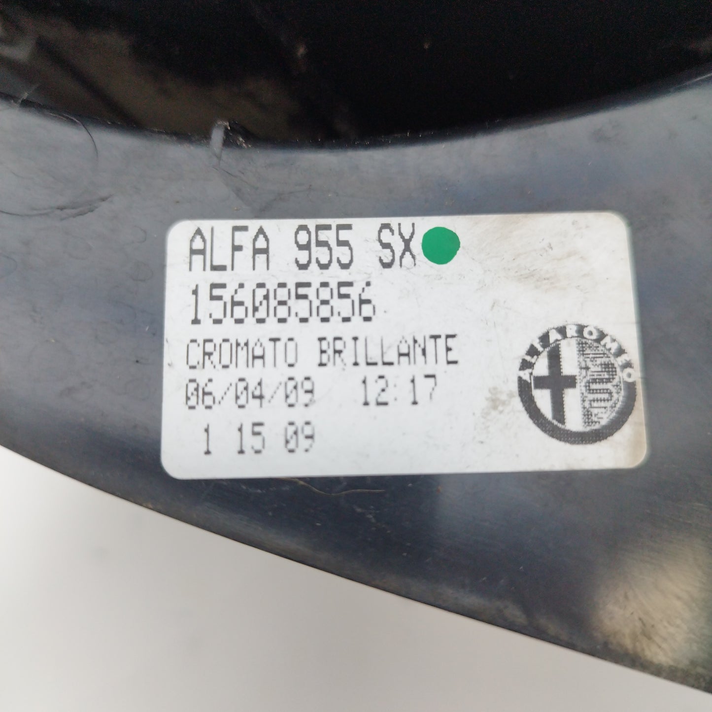 Linke Rückleuchte Alfa Romeo Mito 2009 Code 156085856 ecoAC3300