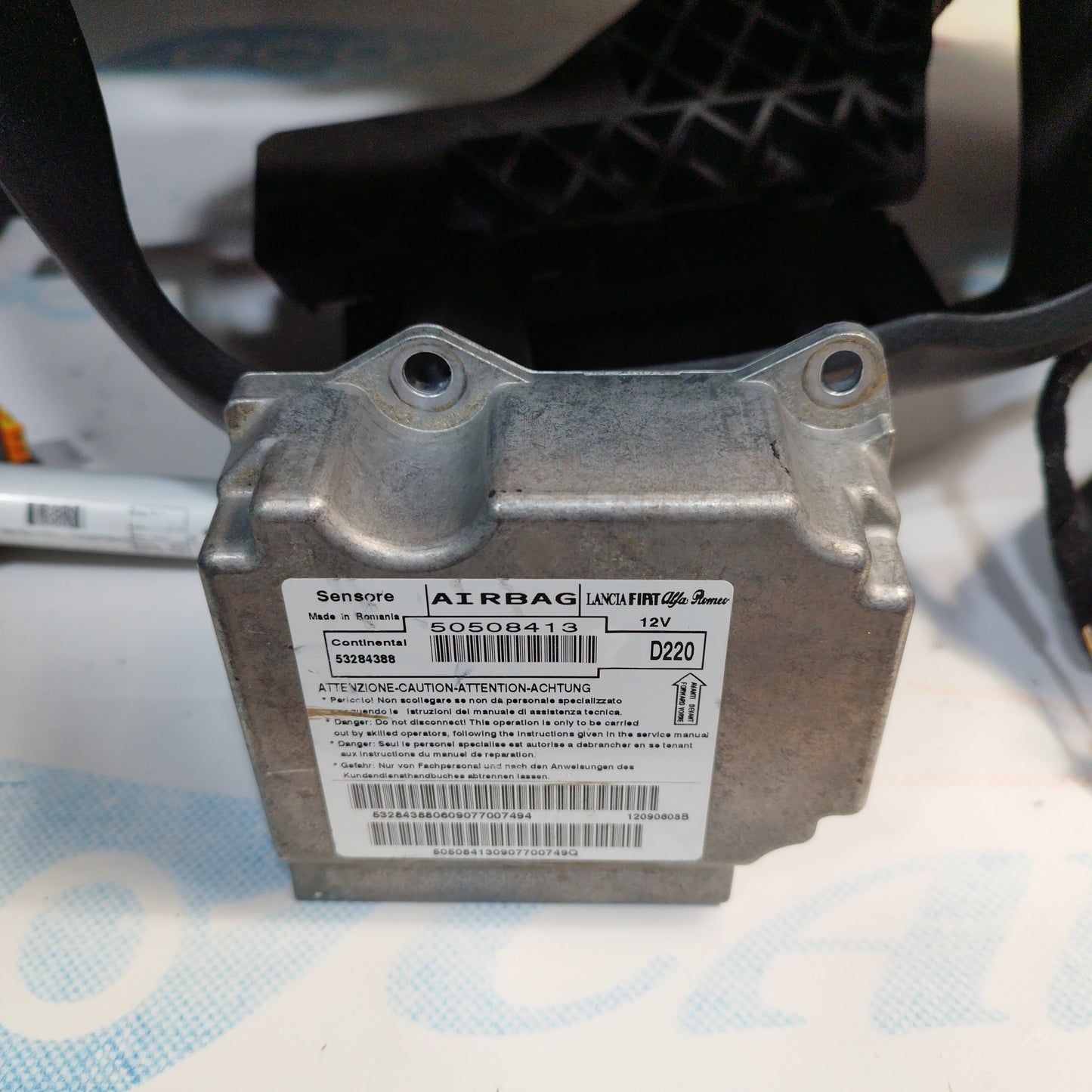 Alfa Romeo Mito 2009 Airbag-Kit Code 50508413 ecoAC3338