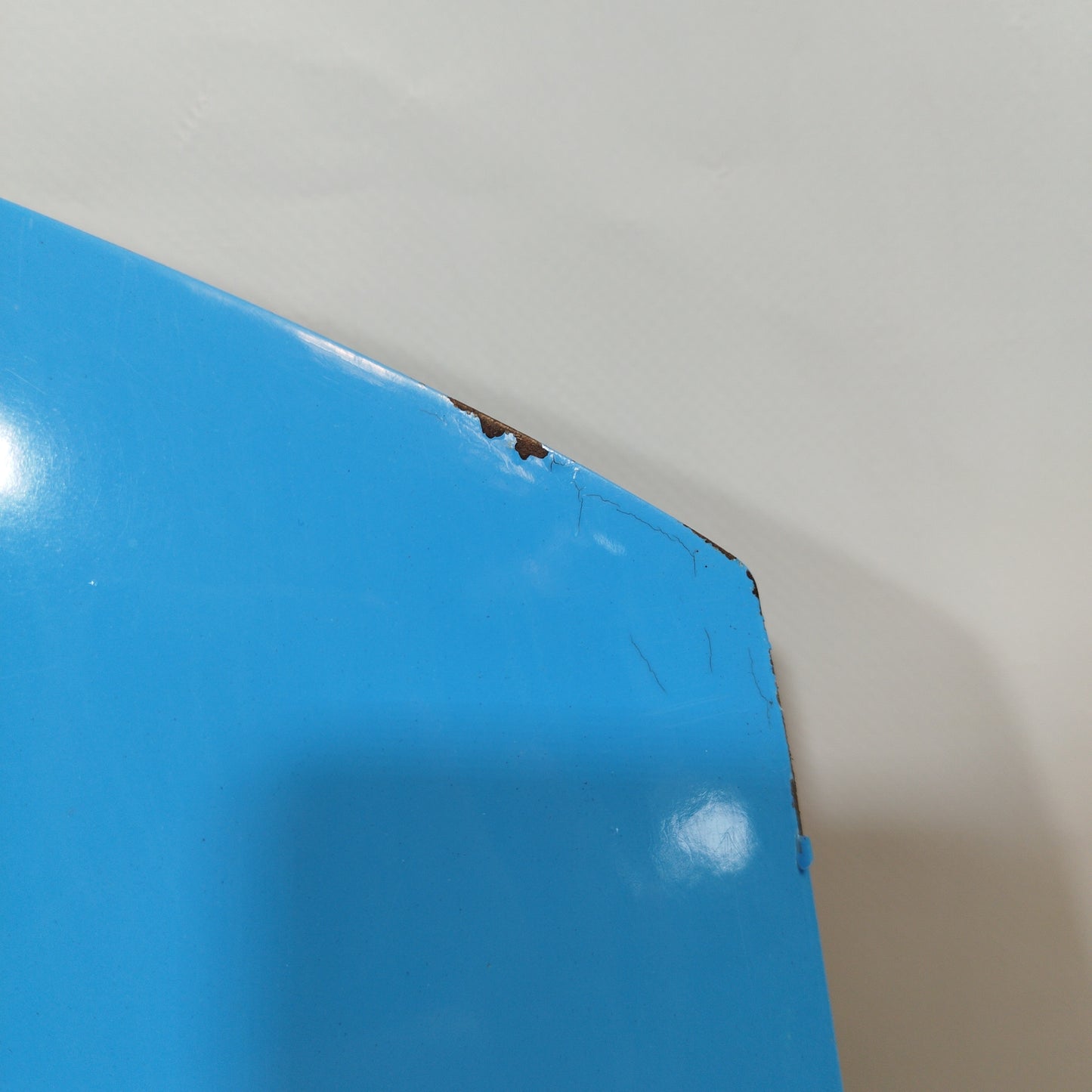 Fiat Panda 2008 ecoAC3352 blaue Motorhaube