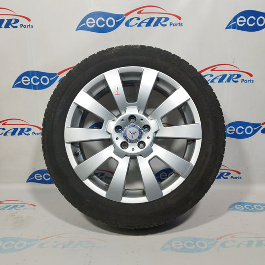 Alloy wheels with tires Mercedes Glk x204 2011 code a2044011502 ecoAC3399