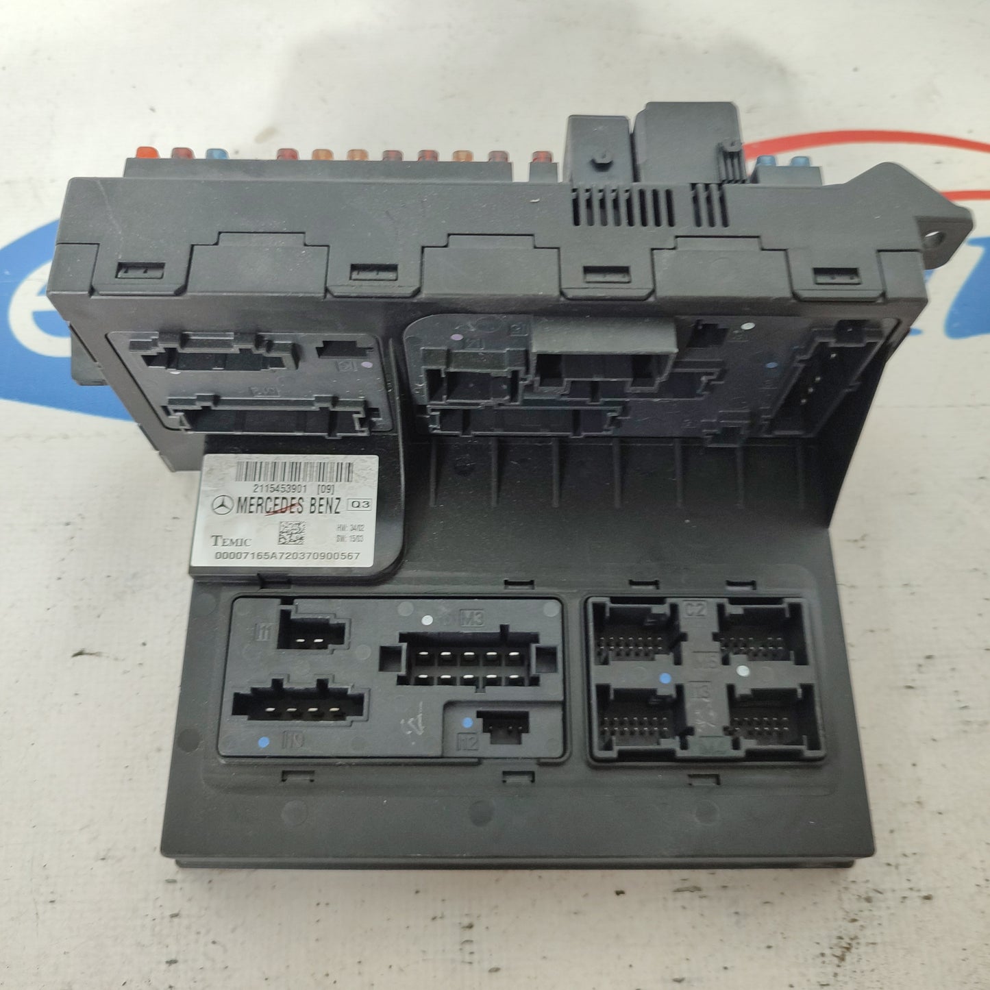 Body computer control unit Mercedes E-Class w211 2009 code 2115453901 ecoAG1363