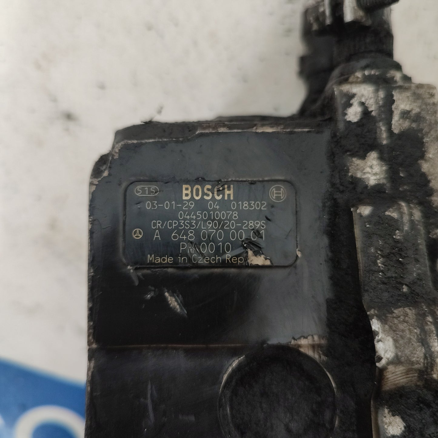 Einspritzpumpe Mercedes E-Klasse W211 2.7 D, Baujahr 2003, Bosch A6480700001 ecoAG1367