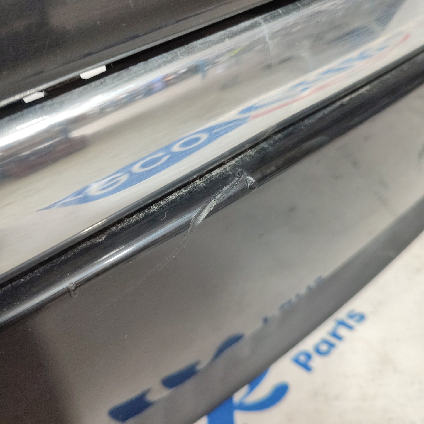 Rear bumper Lancia y 2008 restyling black ecoAG1370