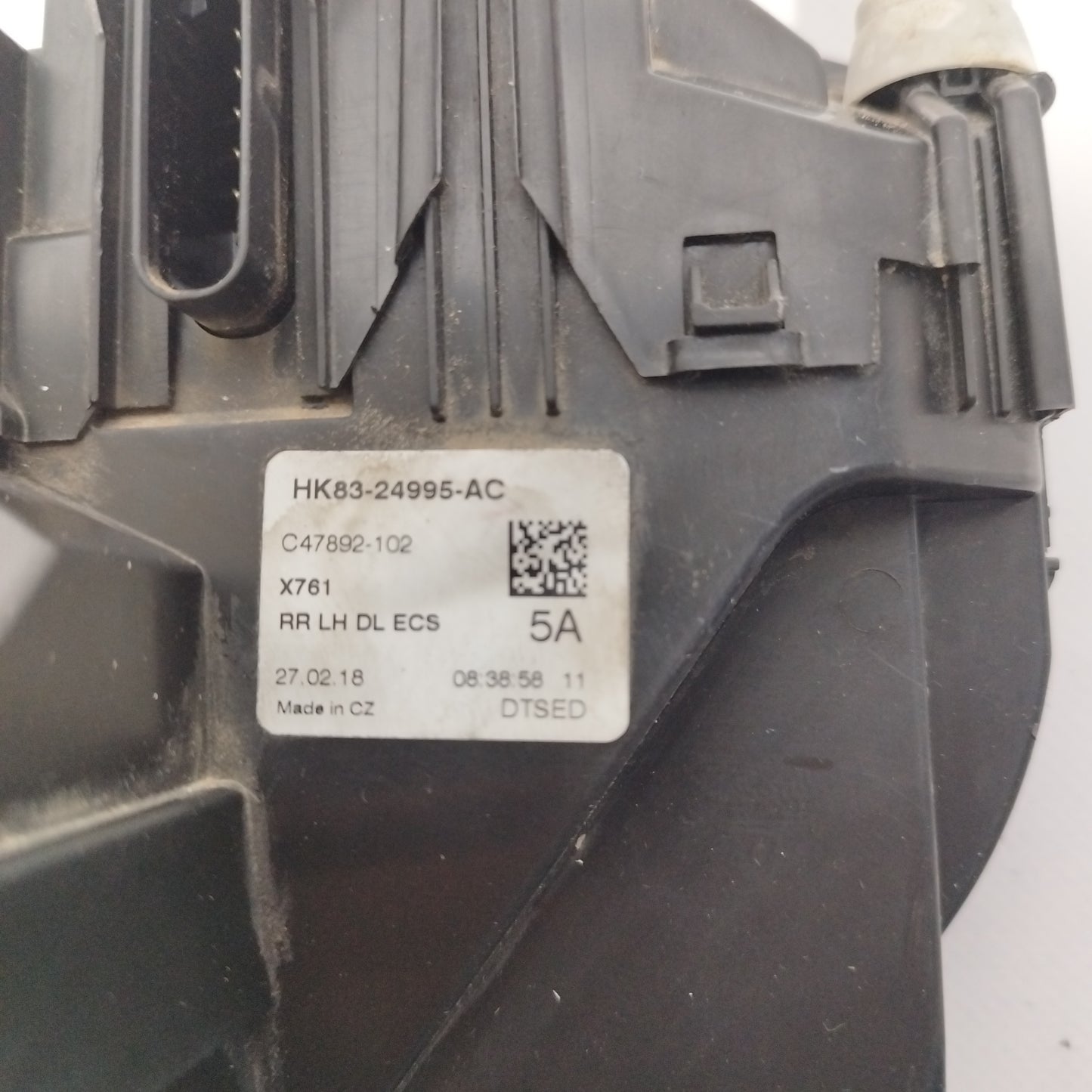 Jaguar F-Pace 2017 Türschlosscode hinten links: HK83-24995-AC EcoAC3467