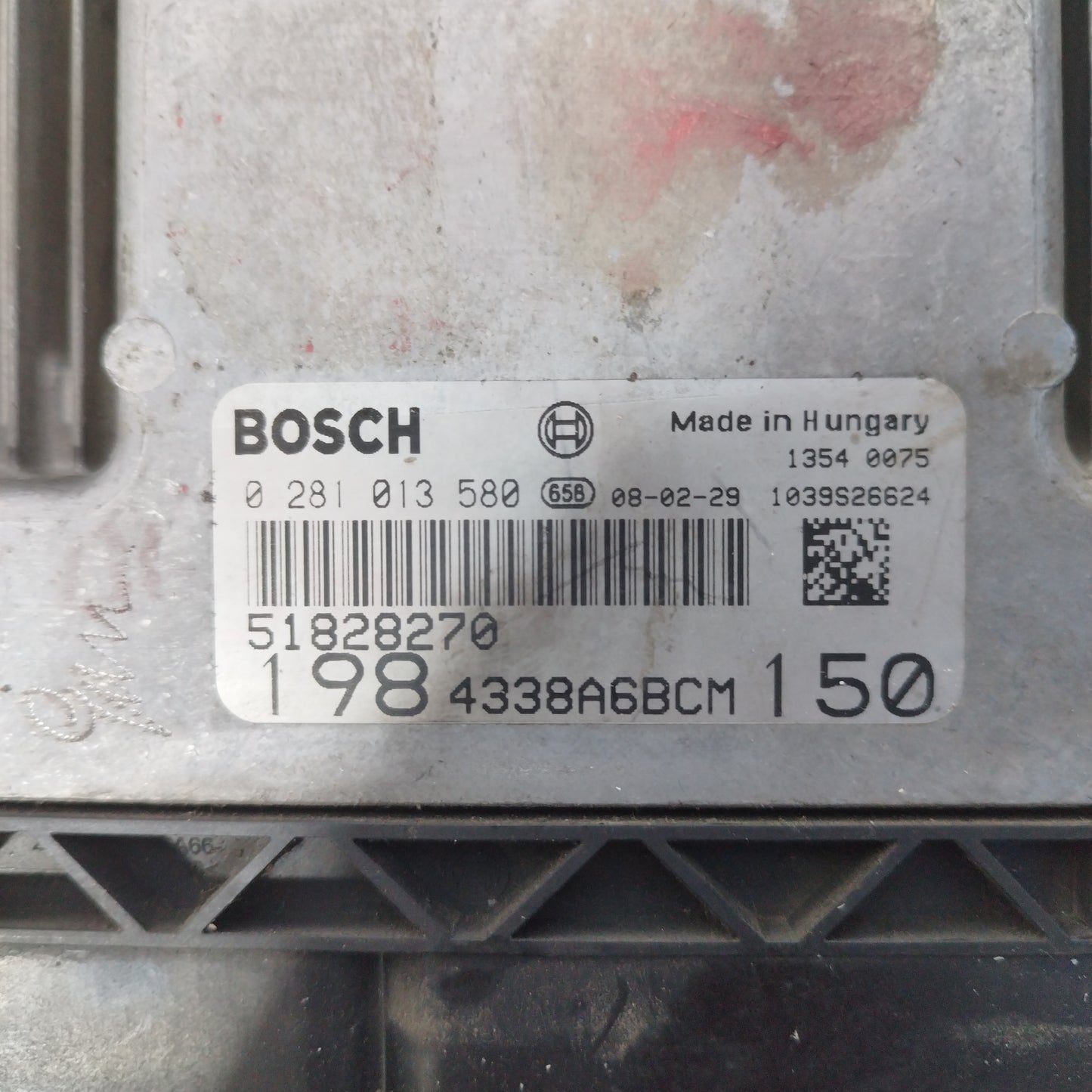 Fiat Bravo 1.9 MTJ 150 PS 2010 Zündanlage Bosch Code 0281013580 ecoAC3561