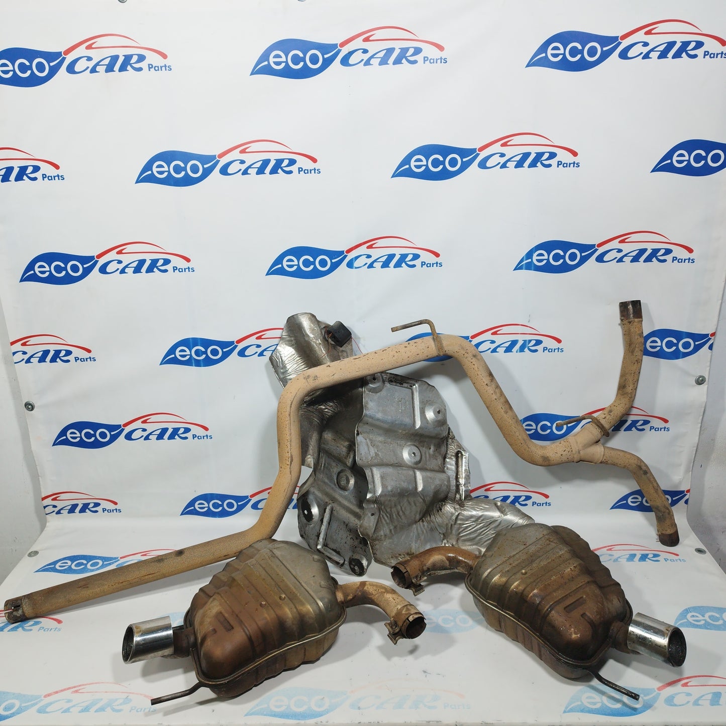 Doppio Scarico completo Alfa Romeo 159 2.4 jtdm 2010 ecoAC3565