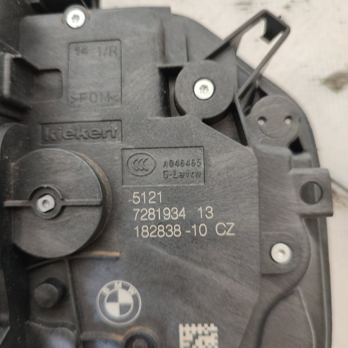 Serratura dx 4 pin Mini Cooper F56 SE 2021 cod: 728193413 ecoAG1449