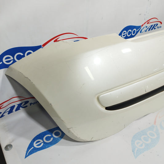 Pearl white rear bumper Fiat 500 2010 code: 735425627 ecoAC3644