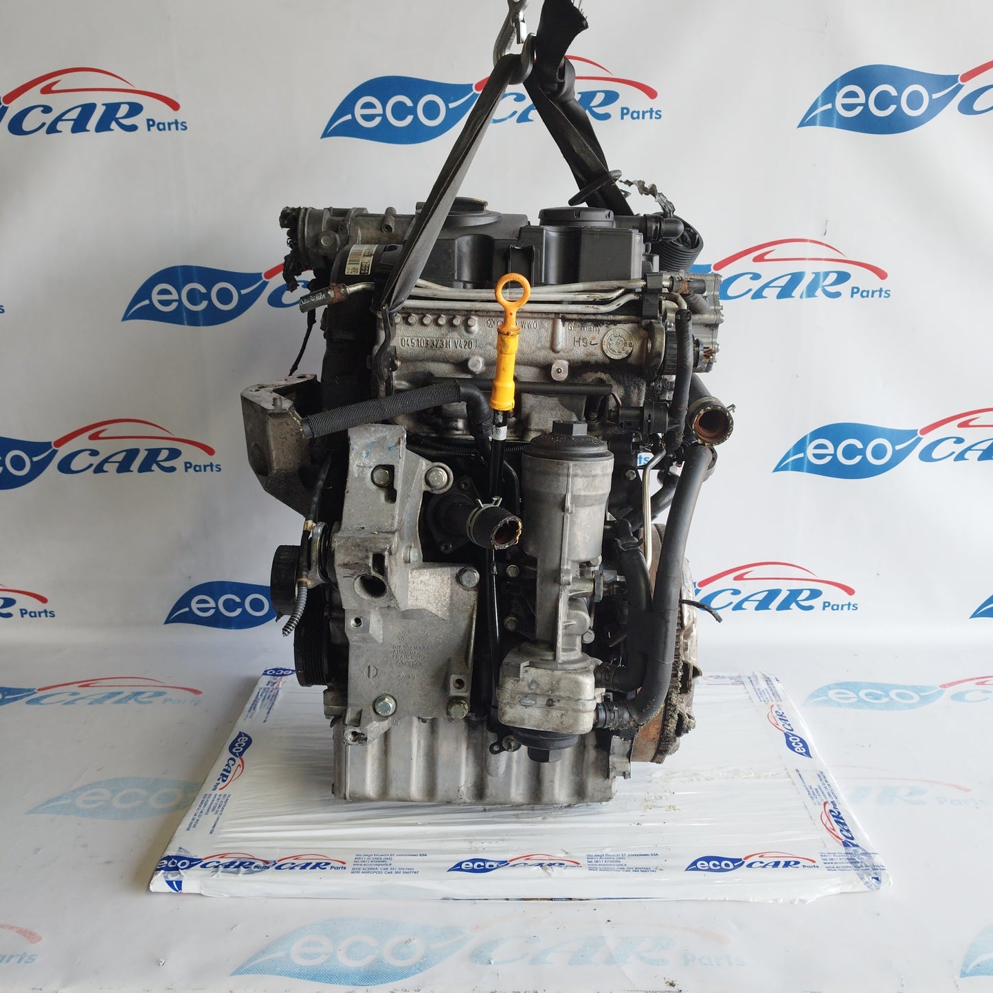Volkswagen Polo 1.4 tdi 3-cylinder engine 80hp 2008 code BWB ecoAC3665
