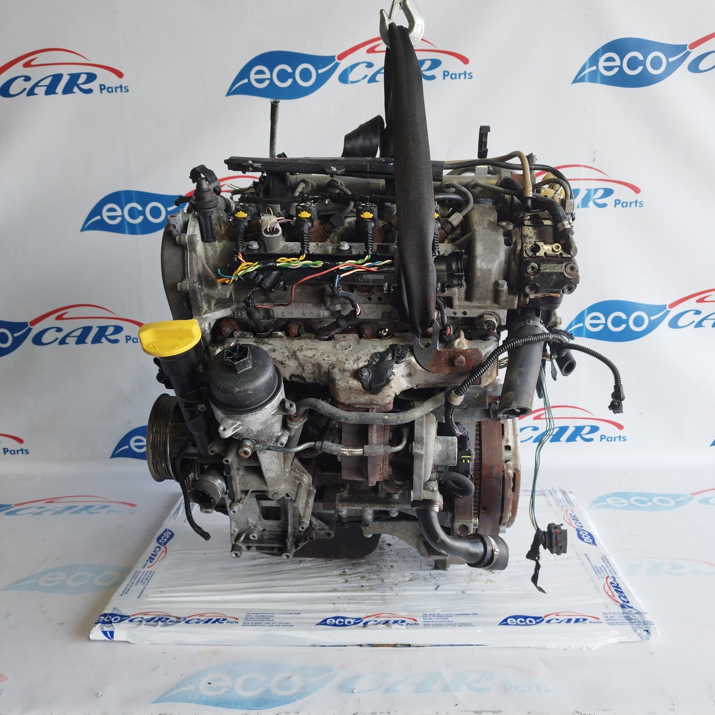Engine Fiat Punto/Panda/Lancia Y 1.3 mtj 2006 code 188A9000 ecoAC3666