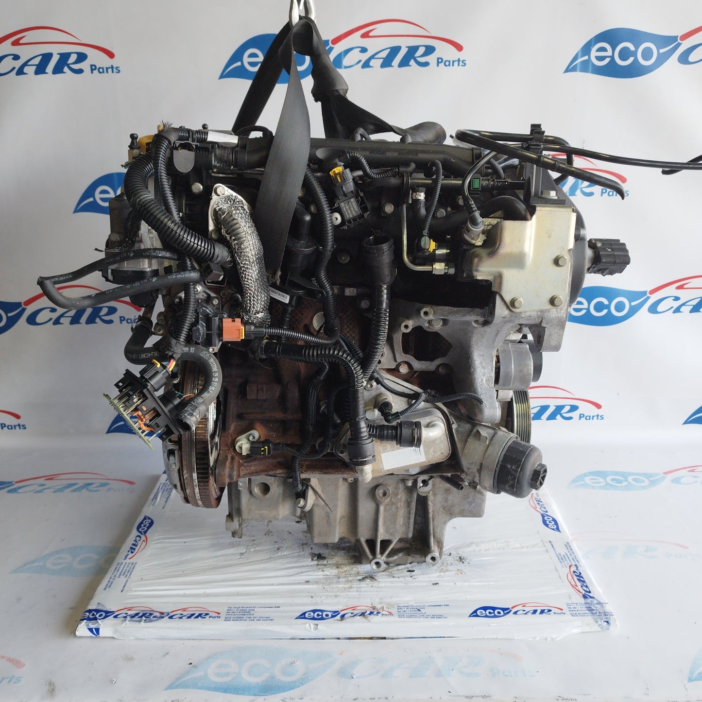 Engine Fiat Bravo/Lancia Delta/ Alfa Romeo Mito 1.6 mtj 16v 120cv 2012 code 198A2000 ecoAC3668