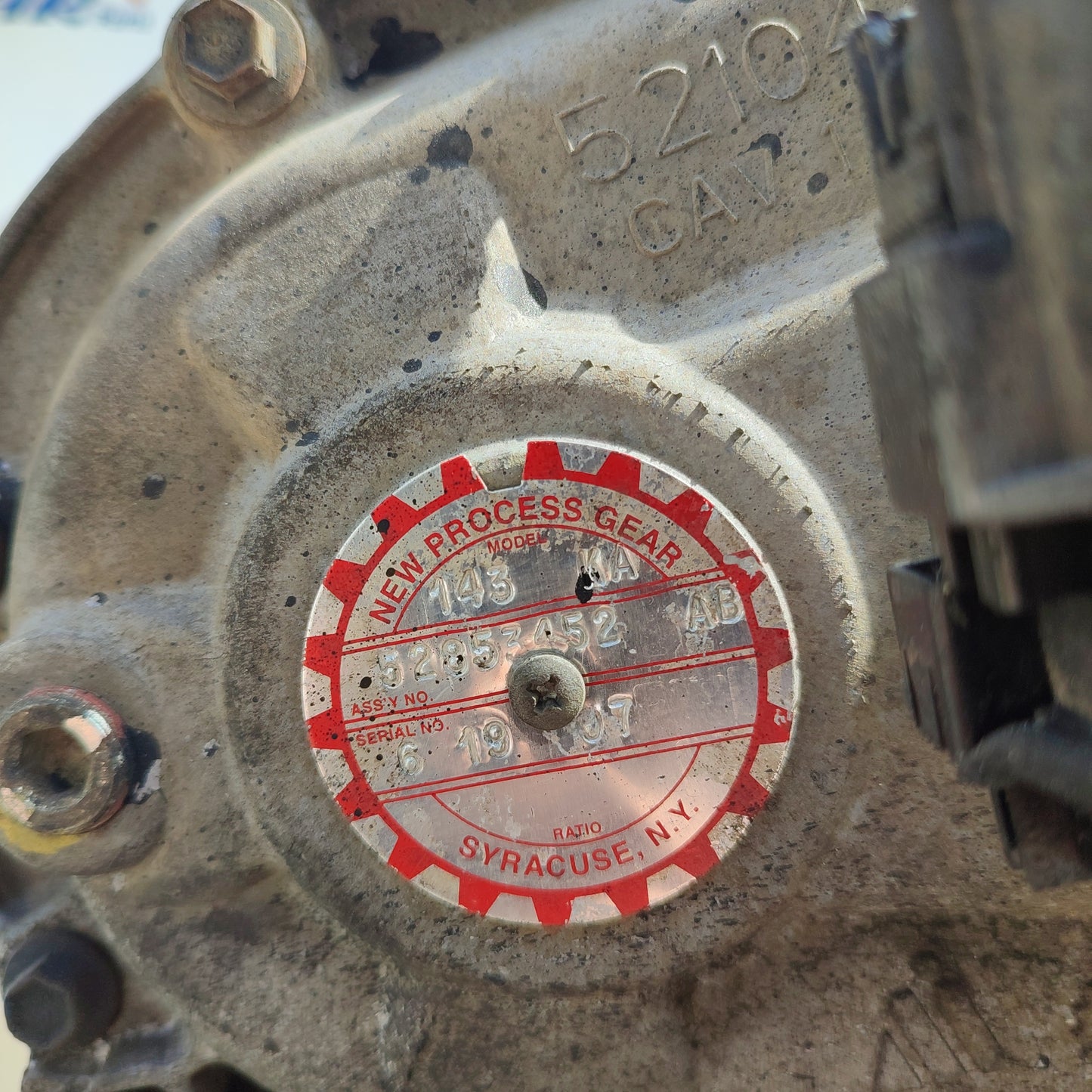 Automatikgetriebe Dodge Nitro 2.8 CRD 177 PS 2008 Code: 52853452 ecoAG1478