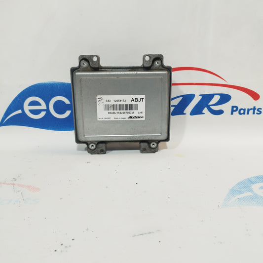 Engine control unit Opel Meriva B 1.4 b 2012 code: e8312654172 ecoAC3709
