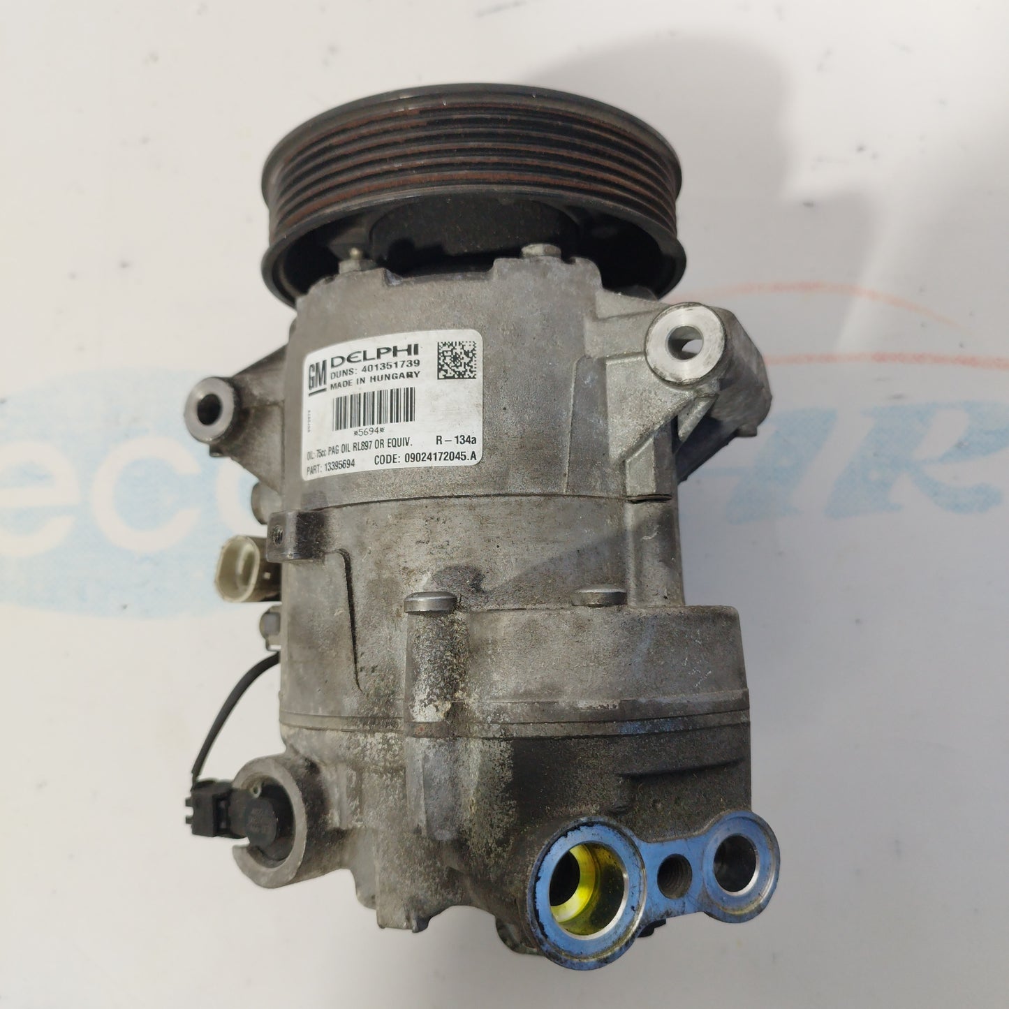 Compressore a/c Opel Astra J 2.0 cdti 2014 codice: 13395694 ecoAC3717