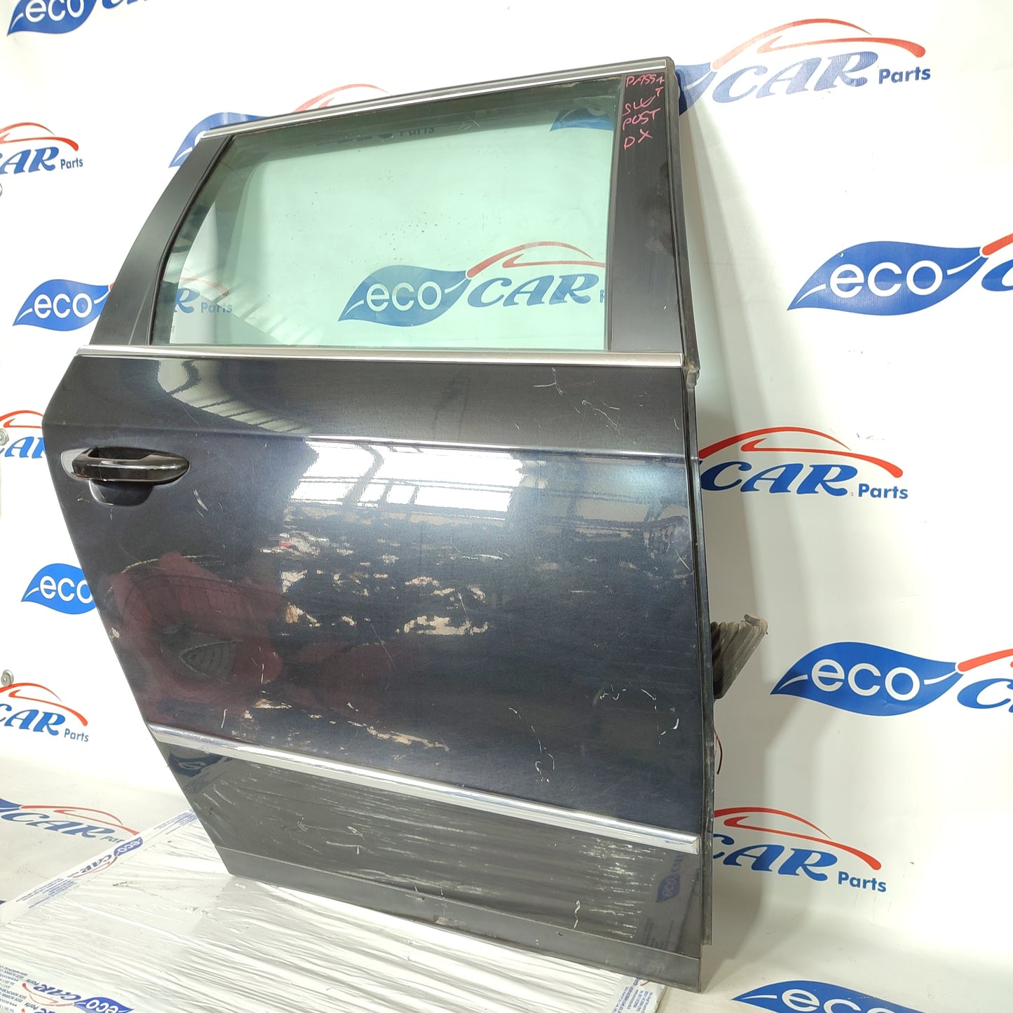 Black right rear door Volkswagen Passat SW 2006 ecoAG1494