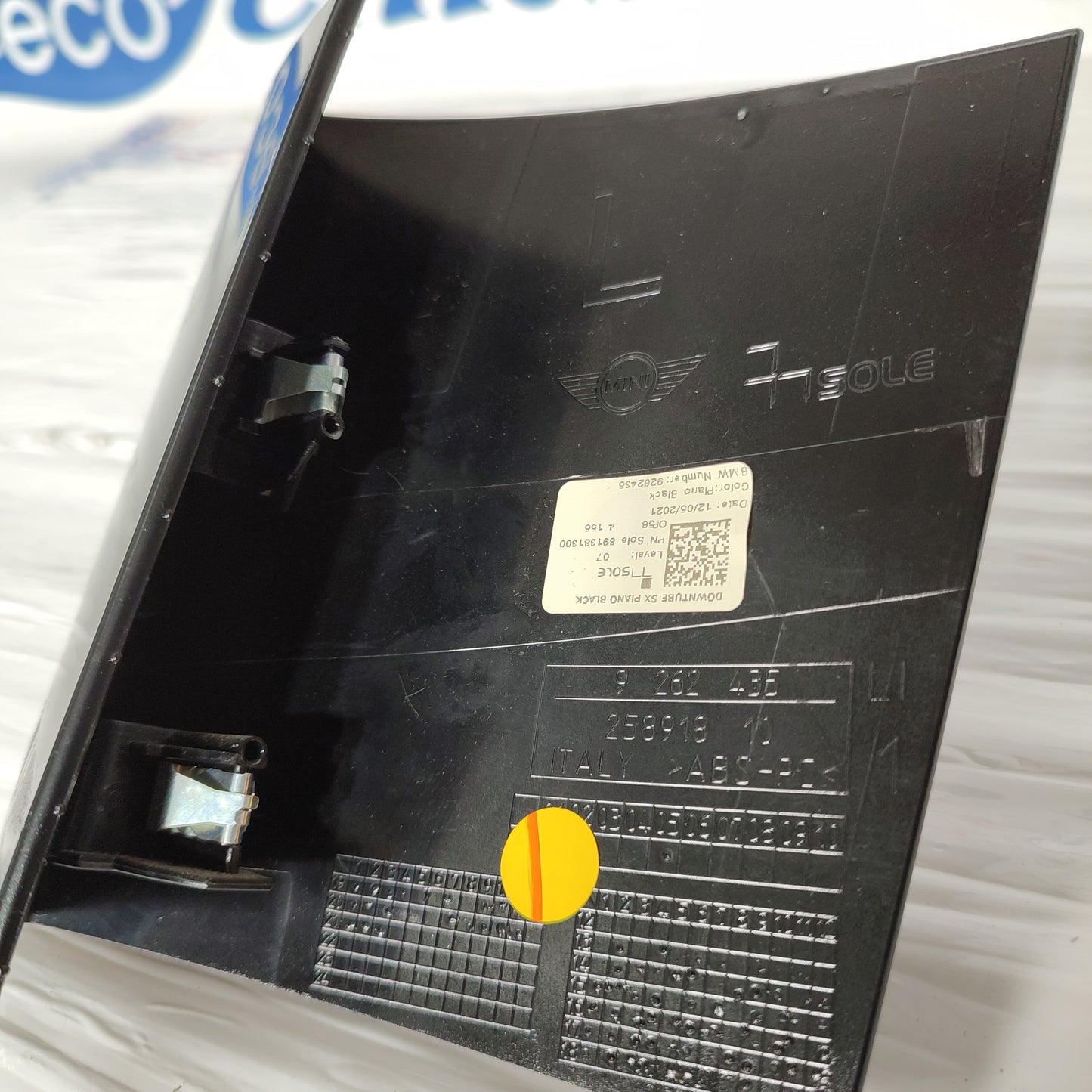 Untere Verkleidung des Armaturenbretts auf der Fahrerseite, Mini Cooper SE F56, Baujahr 2021, Code: 9262435 ecoAG1498