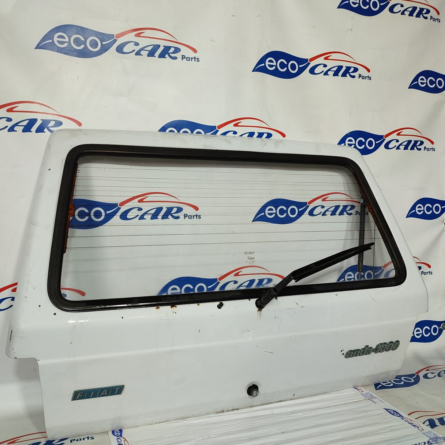 Weißer Fiat Panda Heckklappe 1995 ecoAG1501