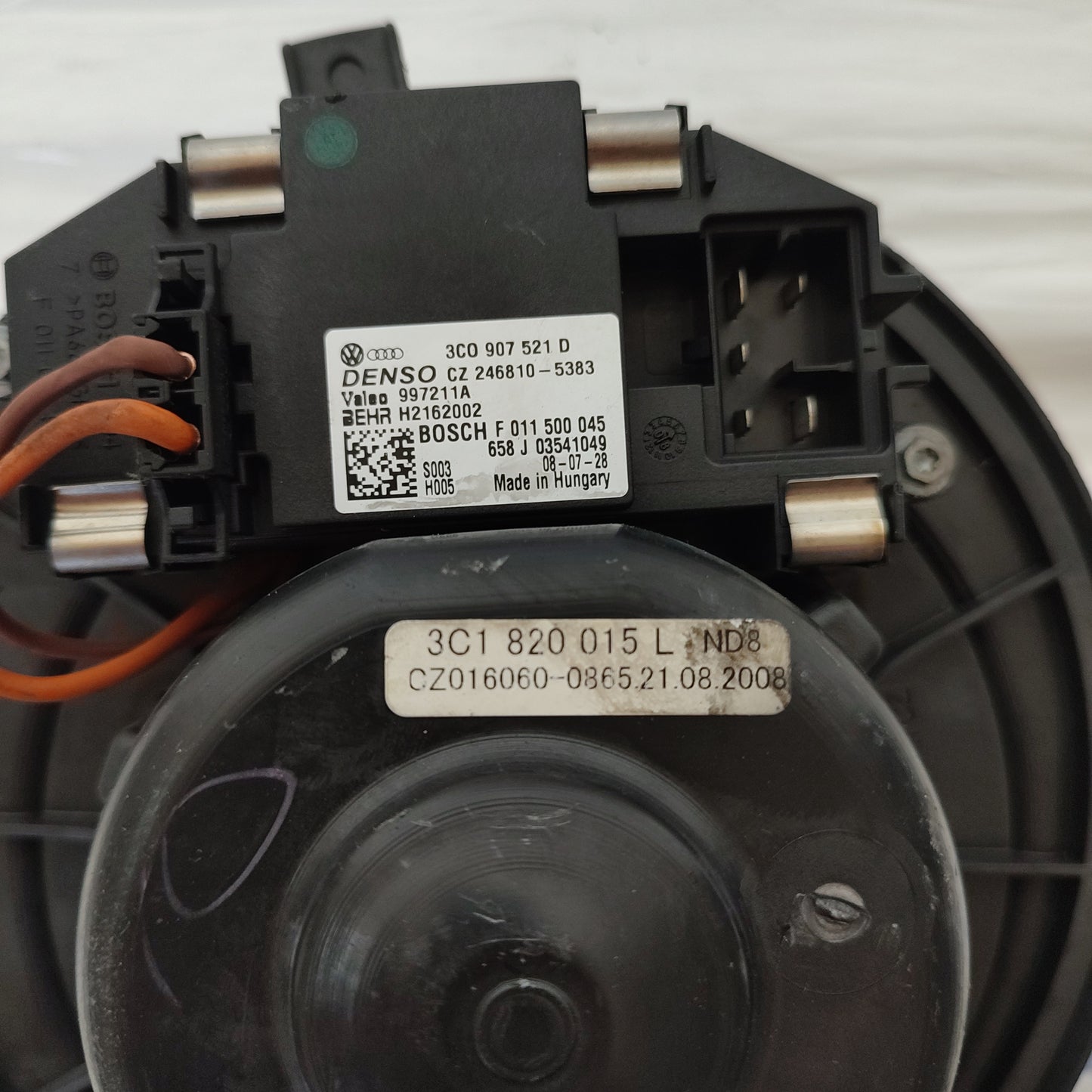 Ventola stufa abitacolo Volkswagen Passat 2010 cod: 3c1820015l ecoAG1507