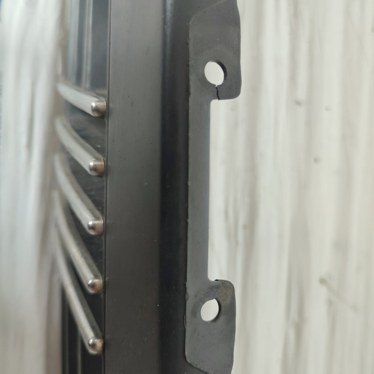 Front mask Fiat Panda 1995 black plastic ecoAG1526