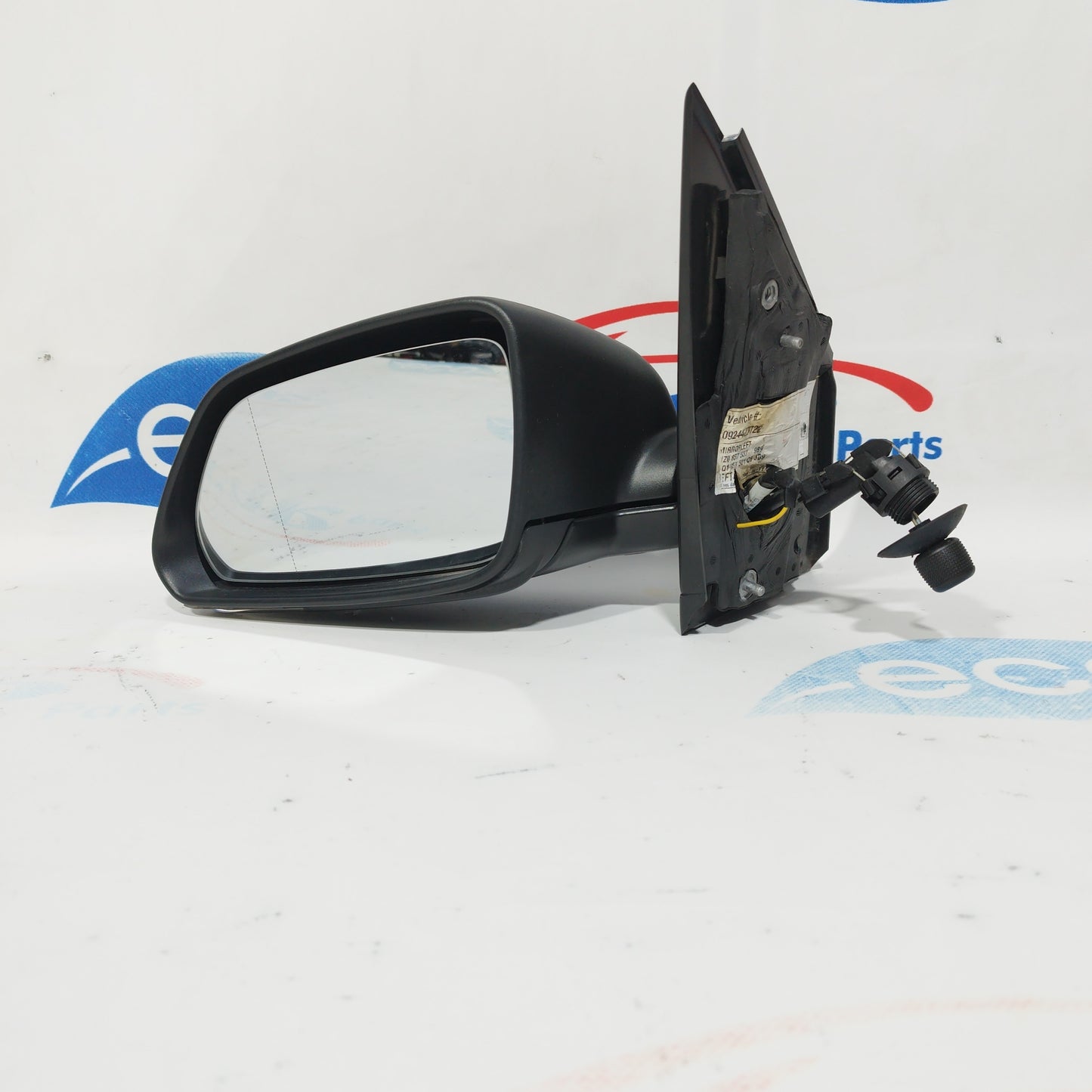 Black manual left mirror Volkswagen Polo 2007 code: 1z0857537 ecoAC3861
