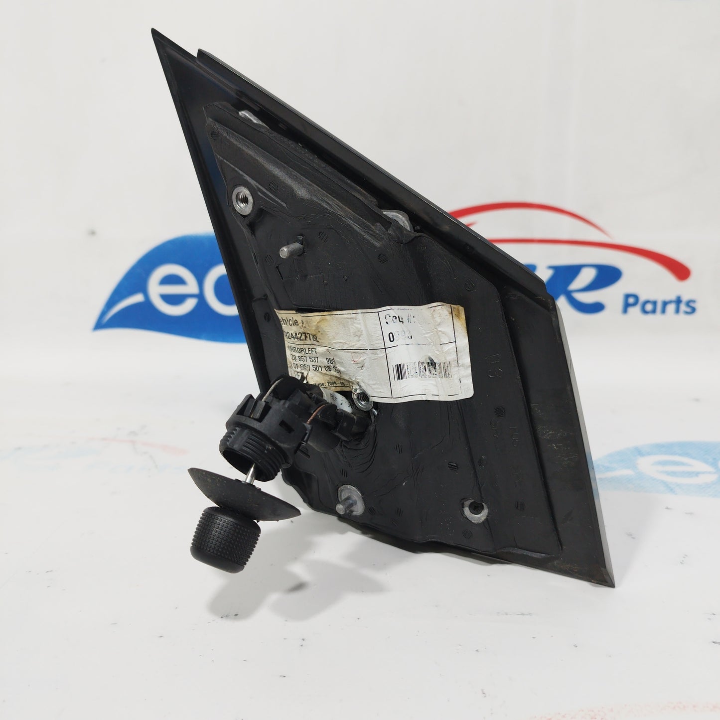 Black manual left mirror Volkswagen Polo 2007 code: 1z0857537 ecoAC3861