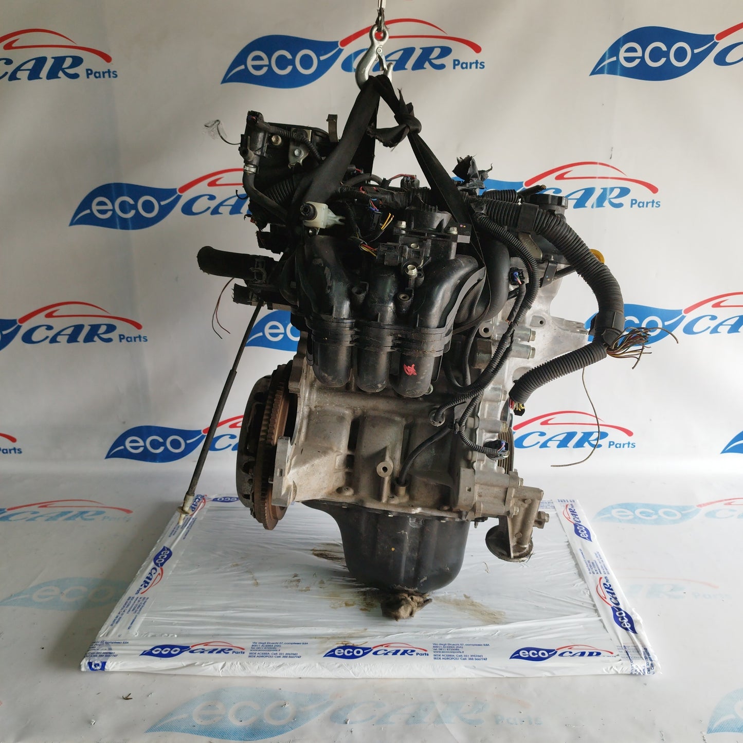 Engine Citroen C1/Peugeot 107/Toyota Aygo 1.0 b 12v 2006 code 1kr-b52 ecoAC3921