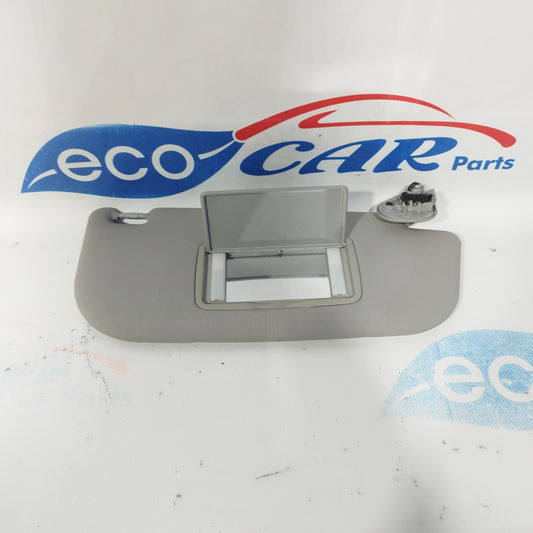 Aletta parasole dx con luce grigia Alfa Romeo 147 2002 ecoAC3934