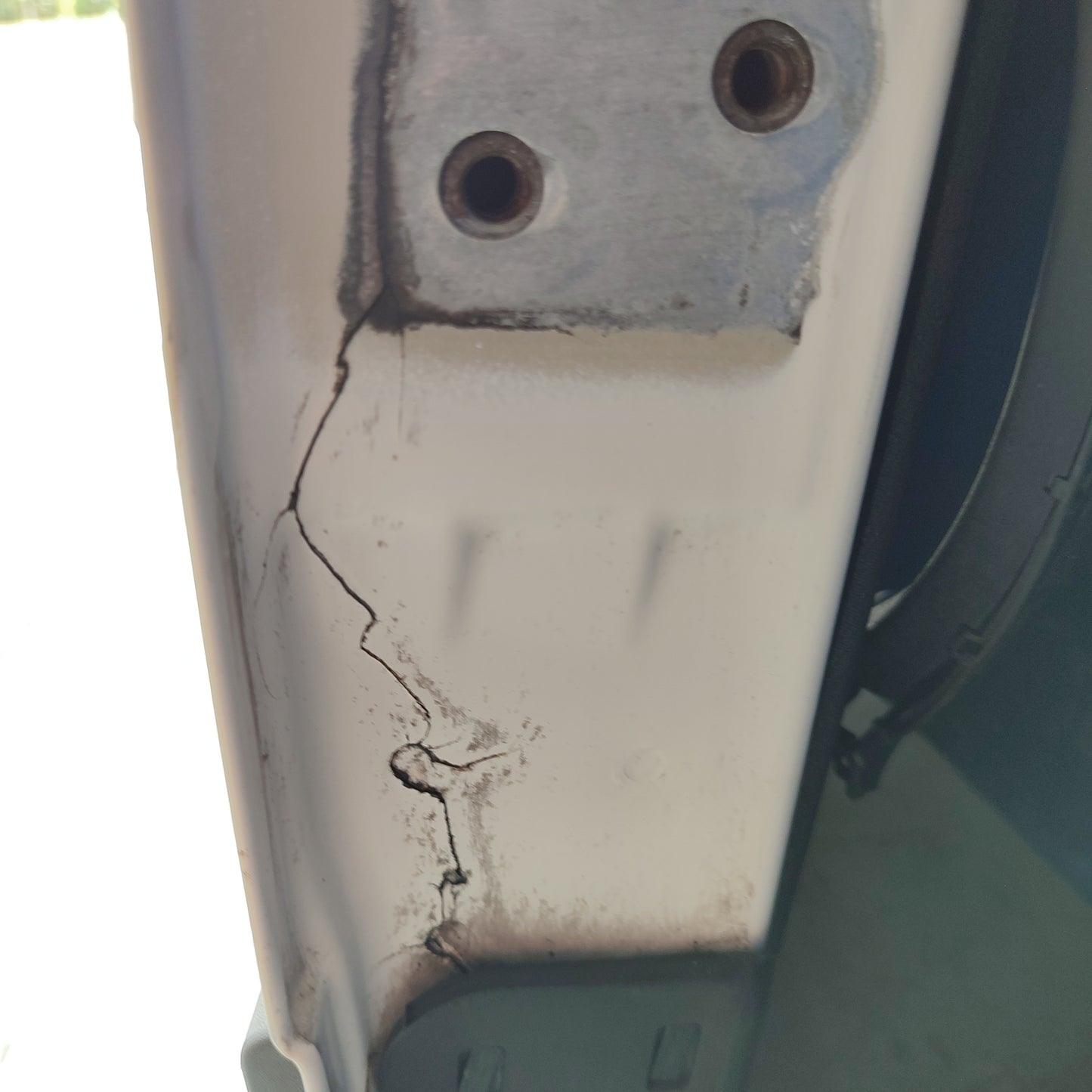 Right rear loading door Fiat Ducato 2011 white ecoAG1602