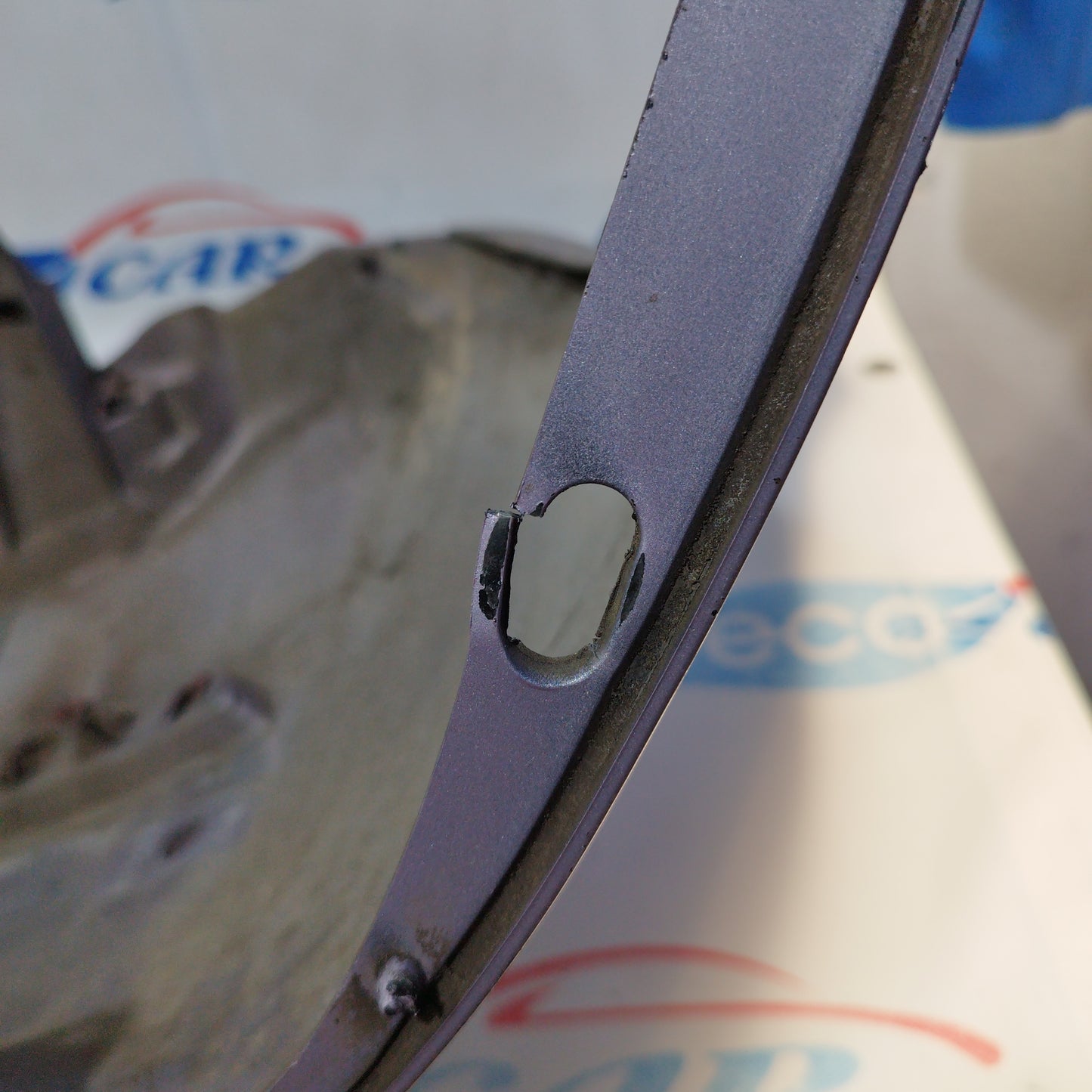 Rear bumper glam powder Lancia Y Elle 2008 code: 735425935 ecoAC3959