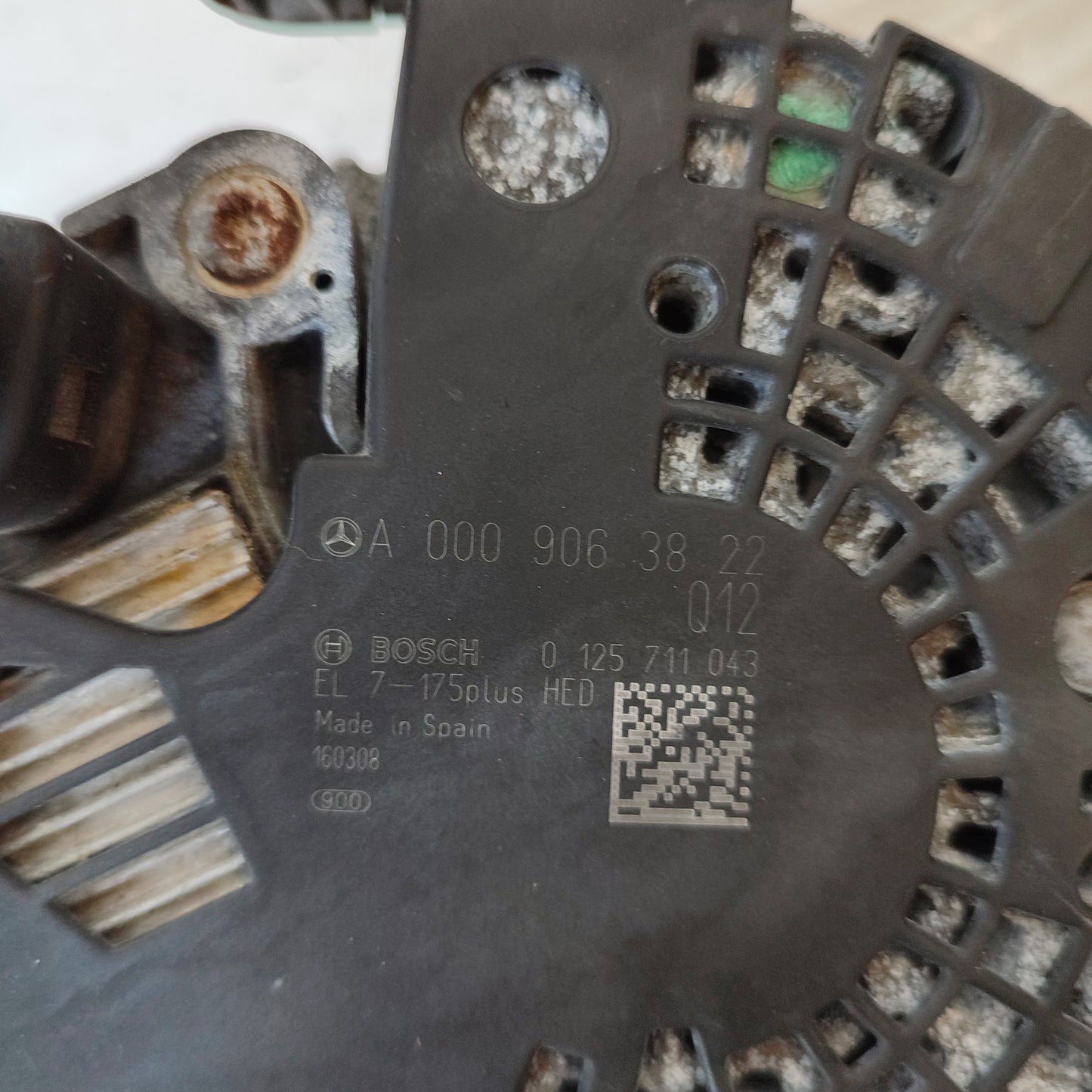 Alternatore Mercedes GLA 180 CDI codice: 0125711043 ecoAG1632