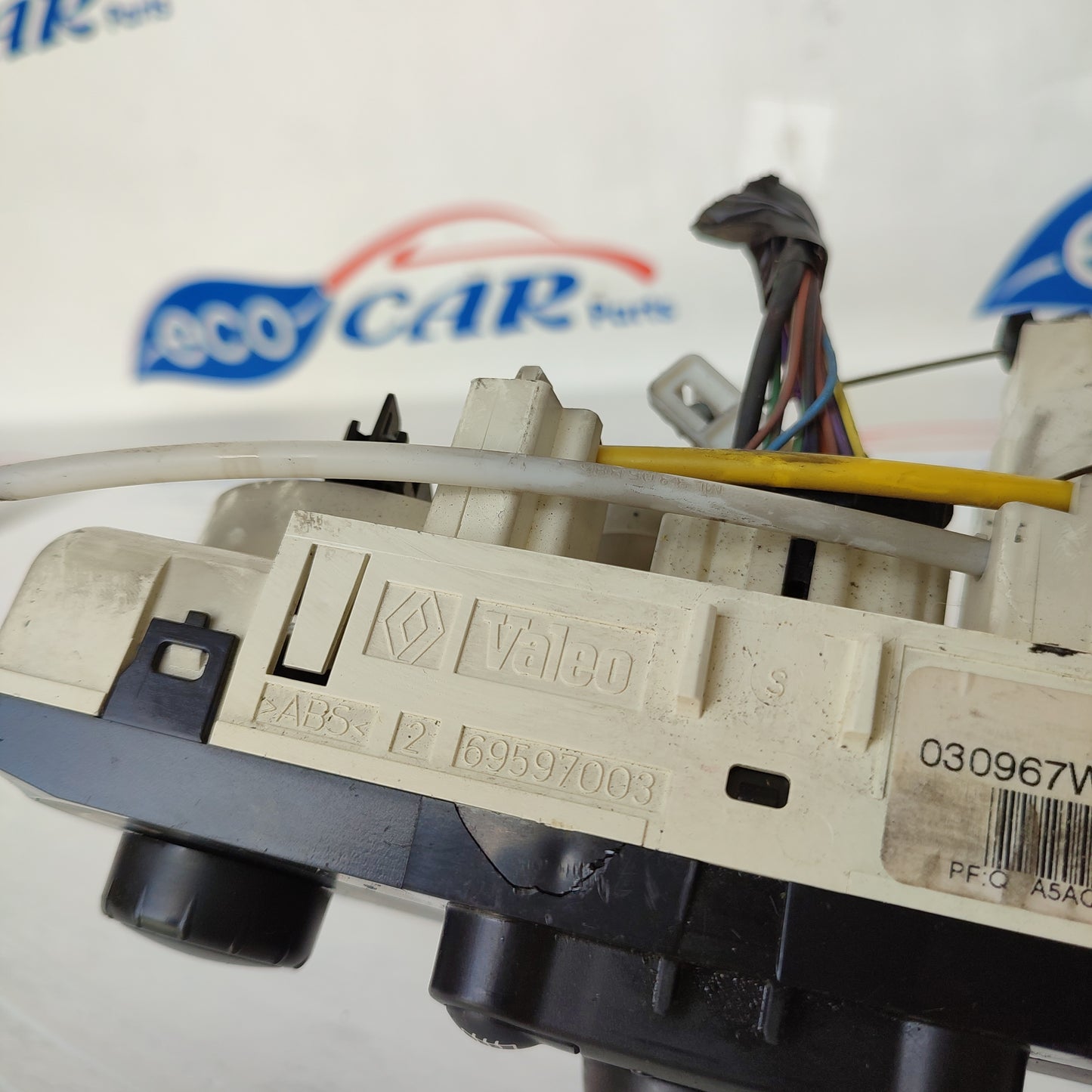 Renault Clio 2005, manuelle Klimaanlage, Bedienfeldcode: 69597003 ecoAG1651