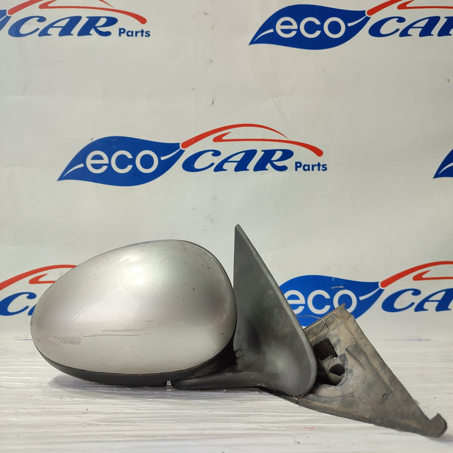 Silbergrauer elektrischer Außenspiegel rechts für Rover 25, Baujahr 2003, ecoAG1733