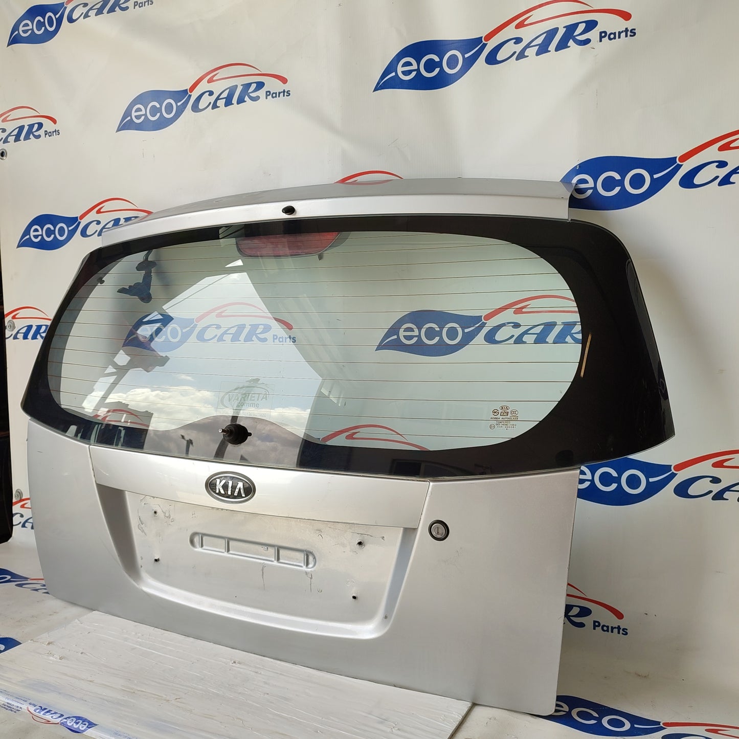 Kia Picanto 2006 Heckklappe silbergrau ecoAG1738