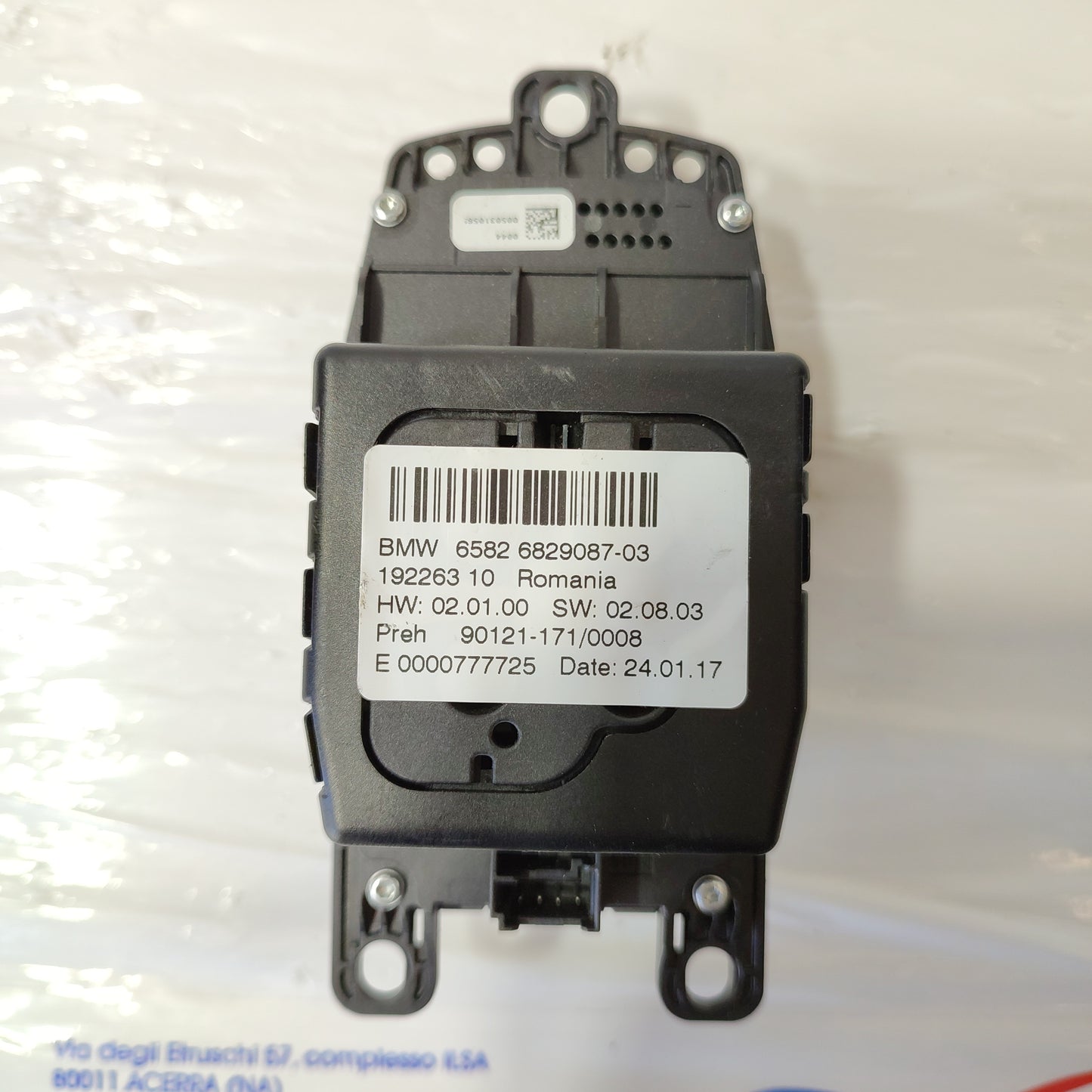 Joystick On-board computer BMW X1 (F48) code: 6829087-03 ecoAG1780