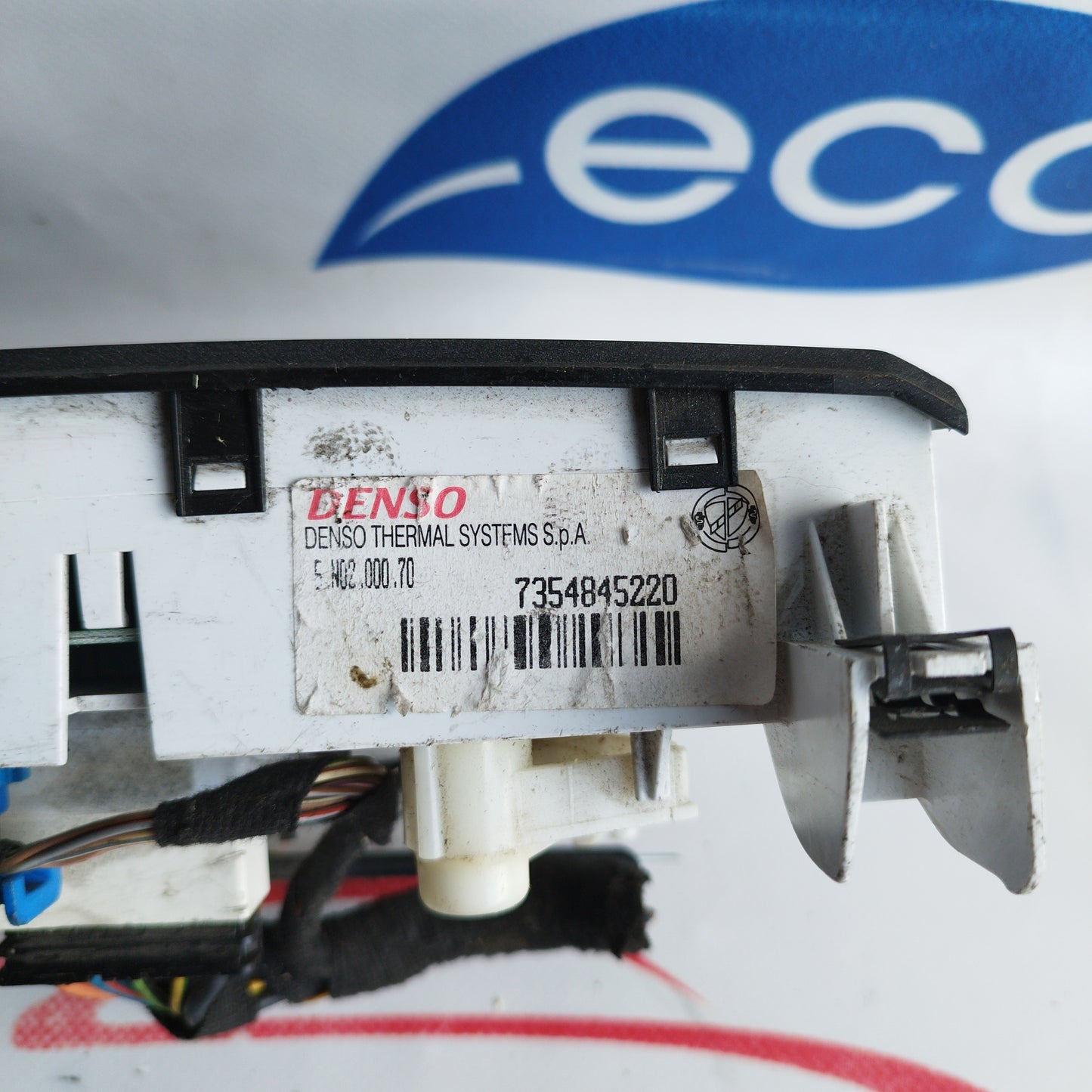 Manuelles A/C-Bedienfeld, grau, Fiat Grande Punto, Code 7354845220, ecoAC4039