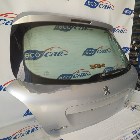 Portellone grigio argento Peugeot 207 ecoAG1790